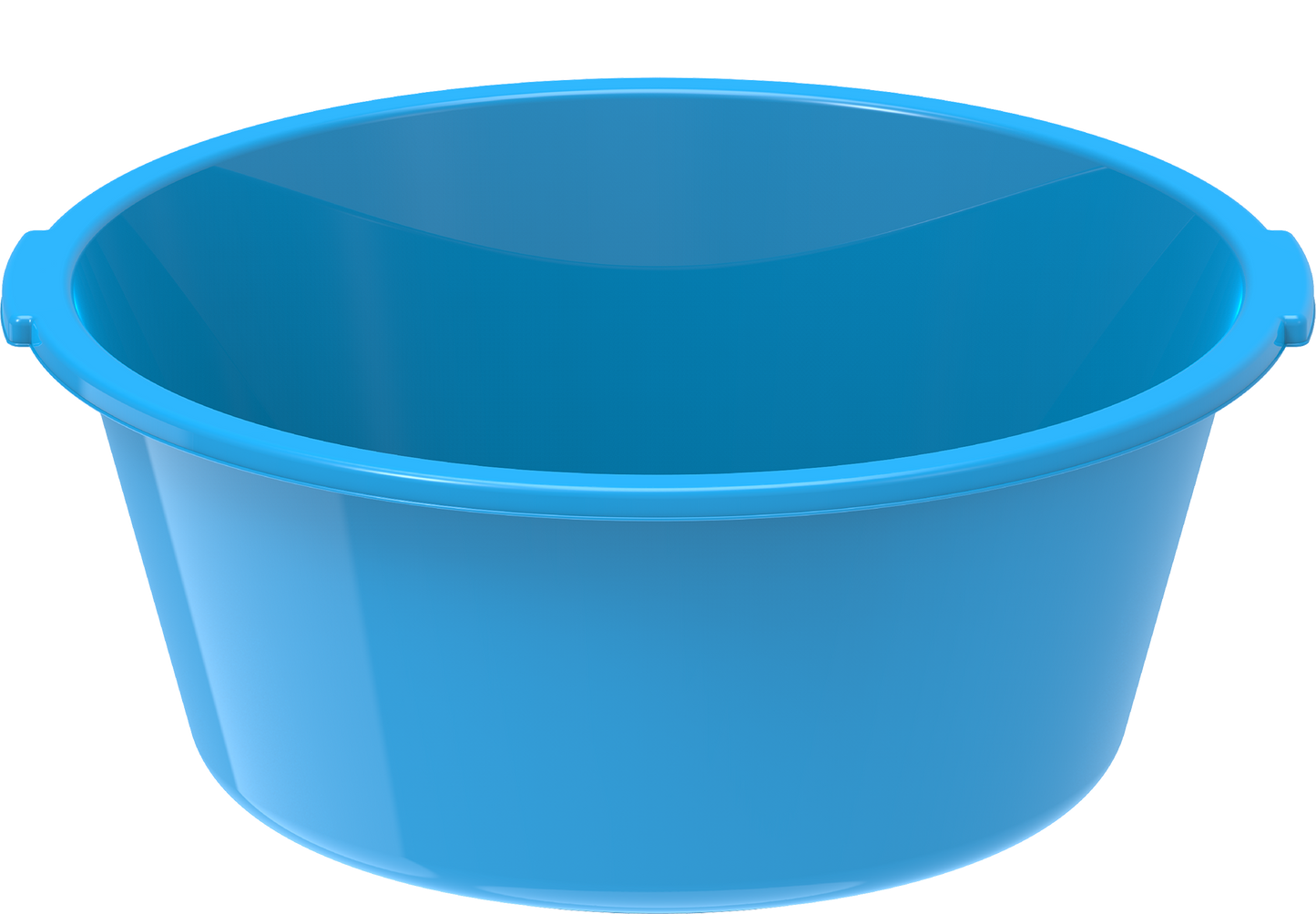 Plastic Deep Basin Tub 100L Blue