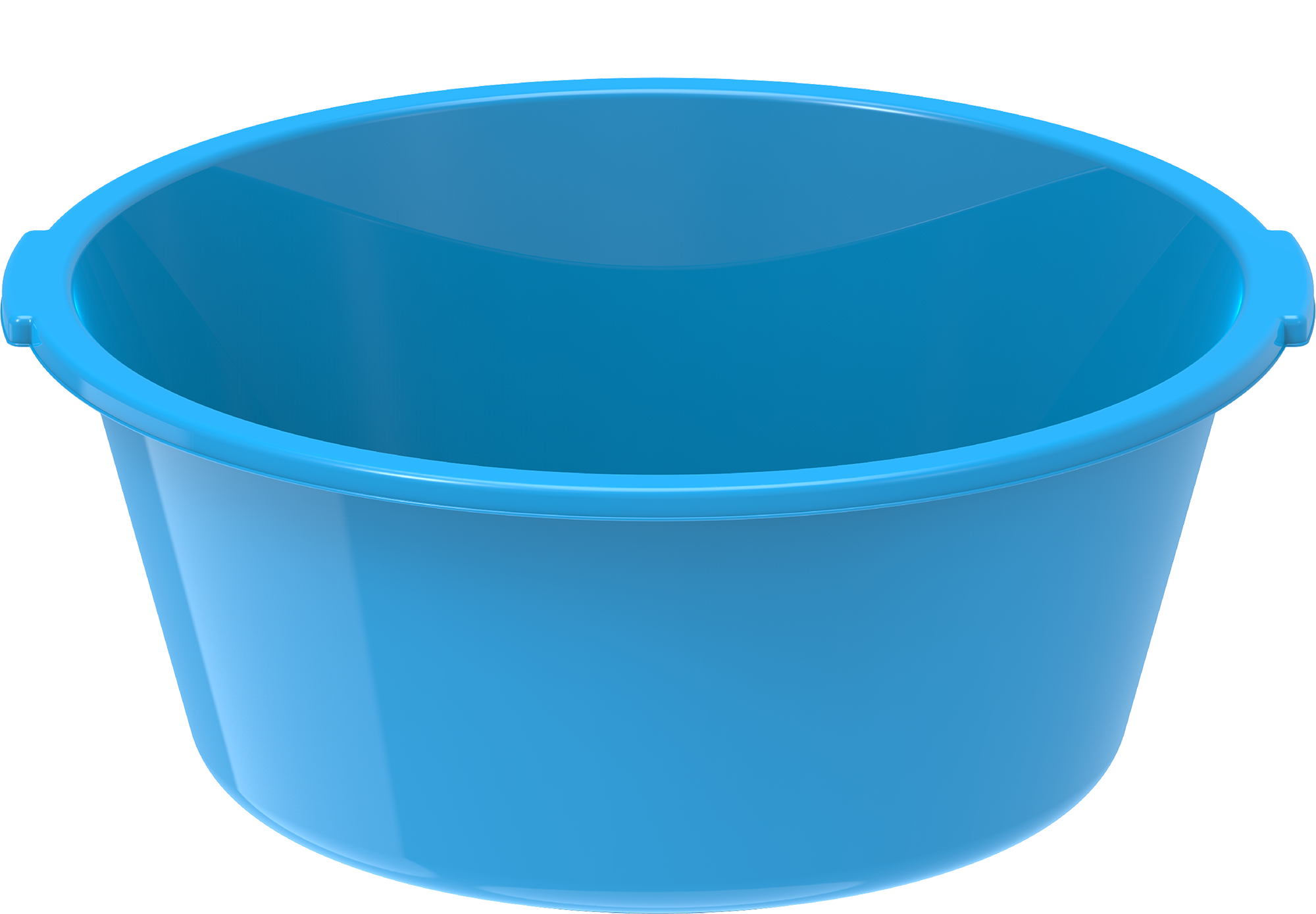 Plastic Deep Basin Tub 100L Blue