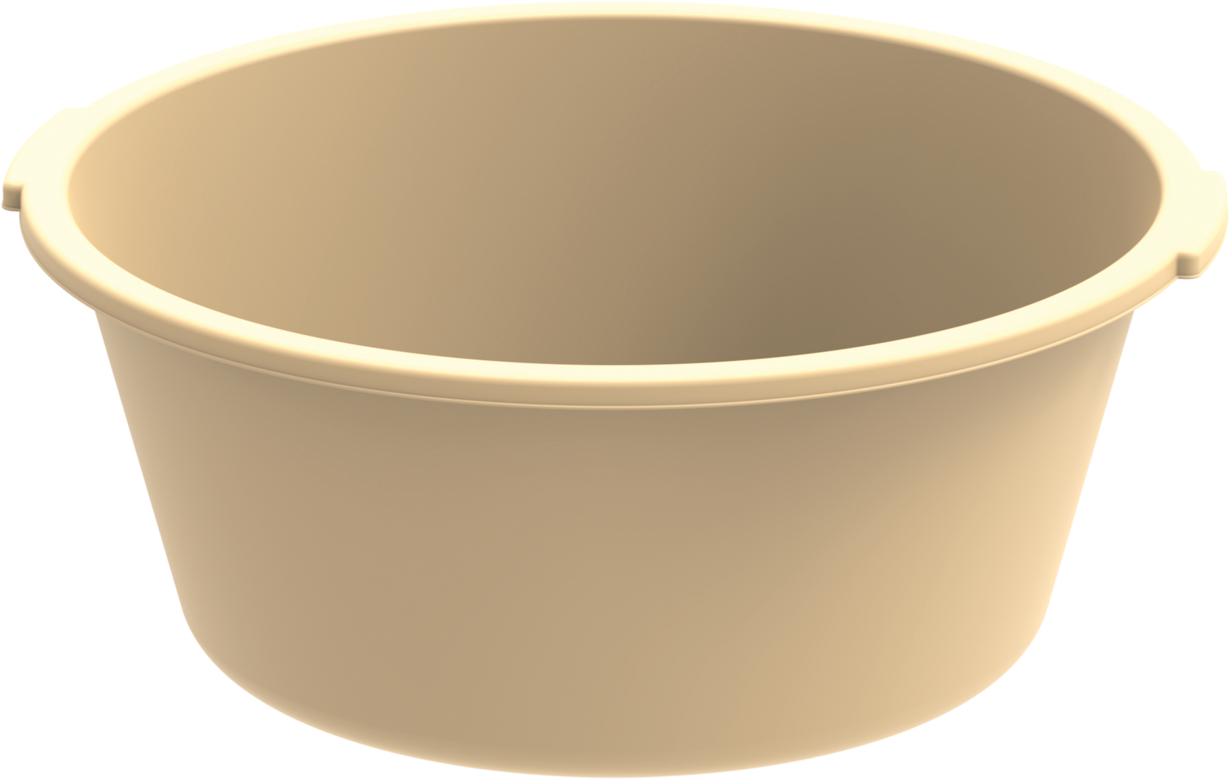 20" Deep Plastic Basin Tub 26L