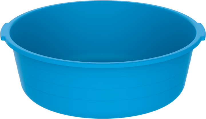 14" Round Plastic Basin Tub 8.5L