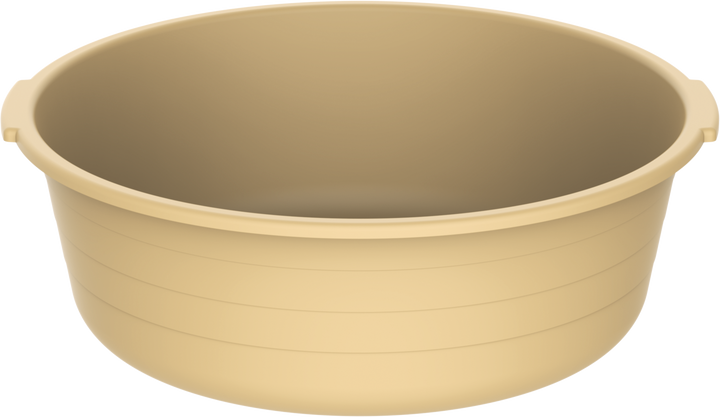 18" Round Plastic Basin Tub 22L