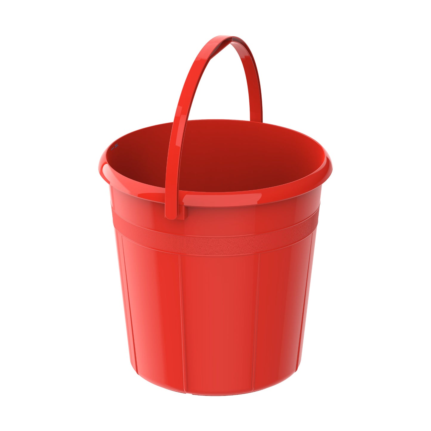 DX 10L Round Plastic Bucket with Handle