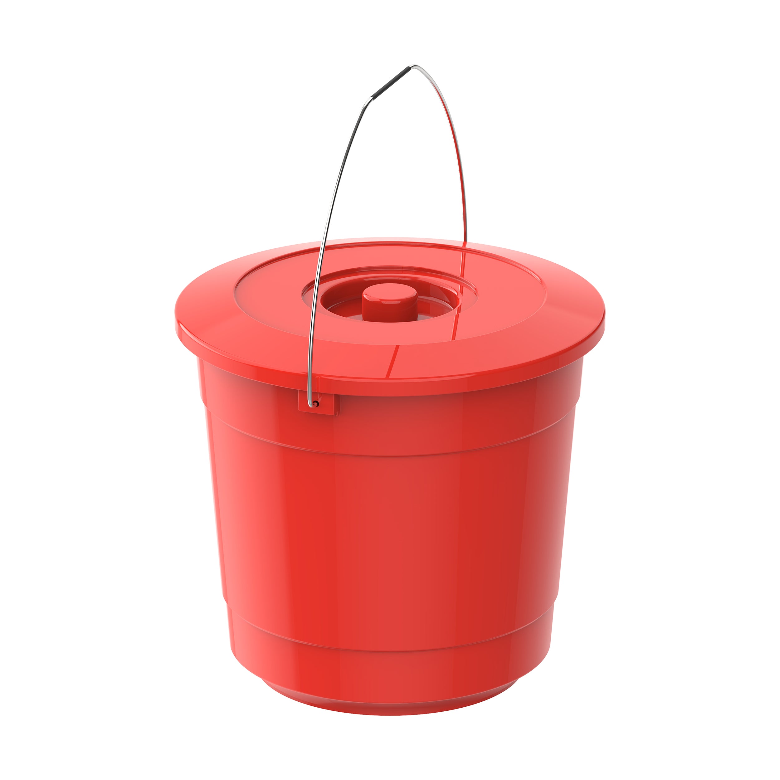 EX 5L Round Plastic Bucket with Steel Handle