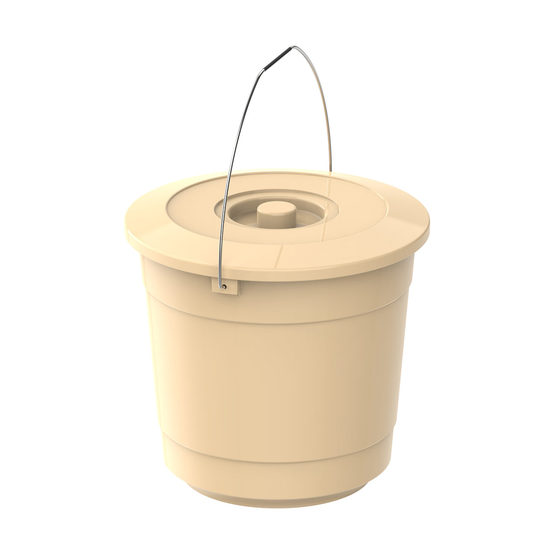EX 5L Round Plastic Bucket with Steel Handle