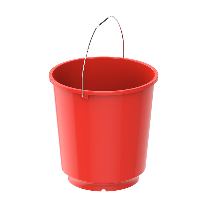 EX 18L Round Plastic Bucket with Steel Handle