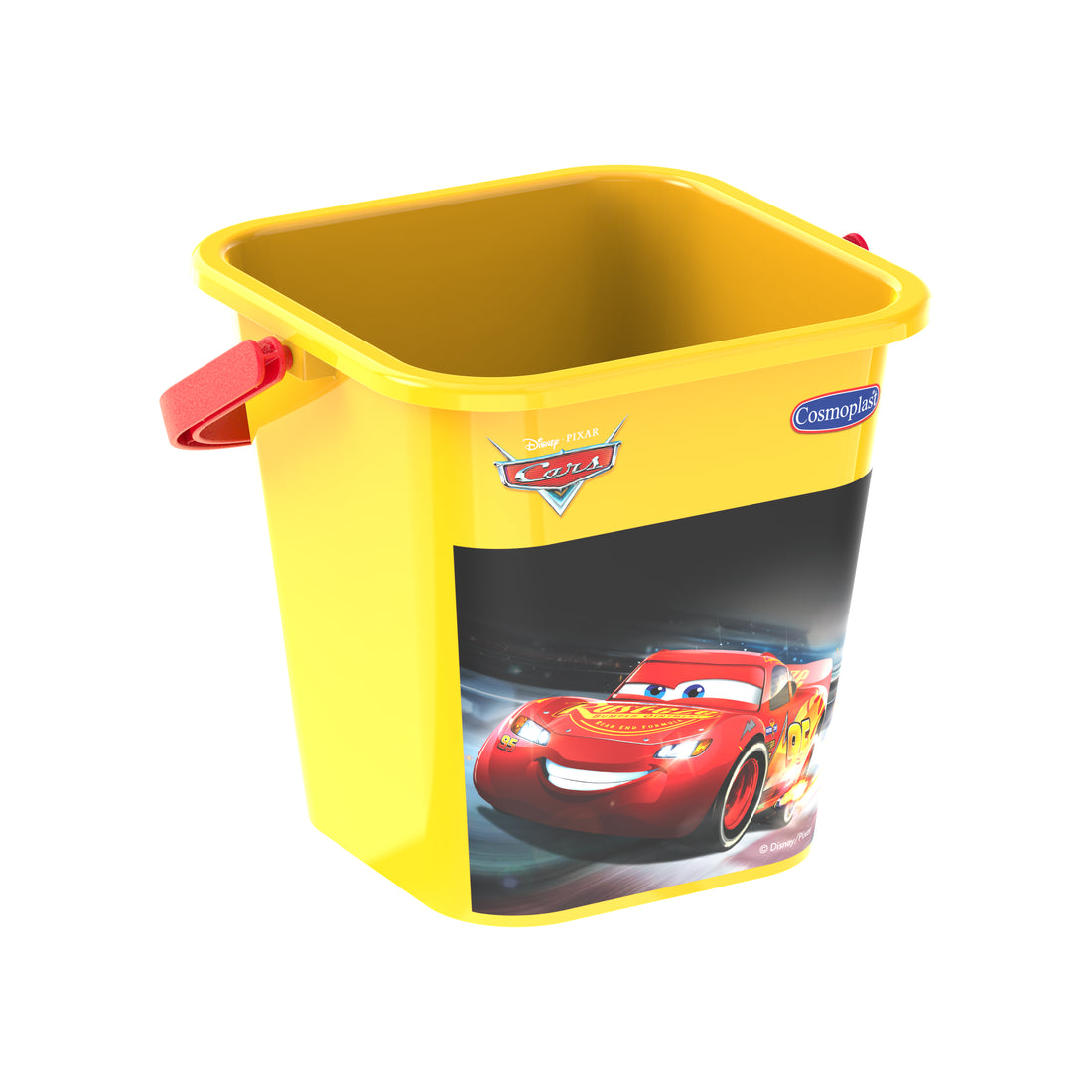Cosmoplast Disney Pixar Cars Sand Bucket 3 Liters with Handle