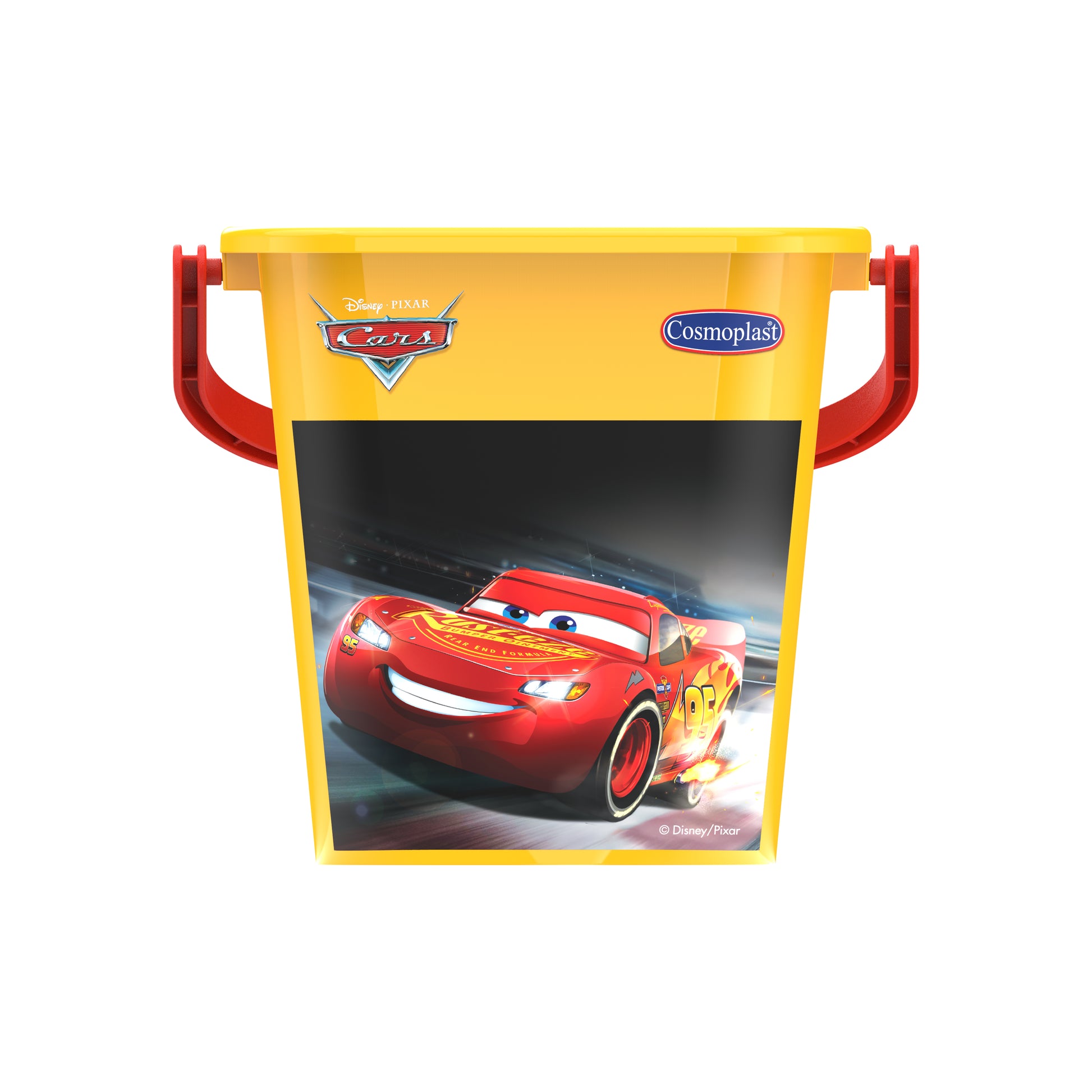 Cosmoplast Disney Pixar Cars Sand Bucket 3 Liters with Handle