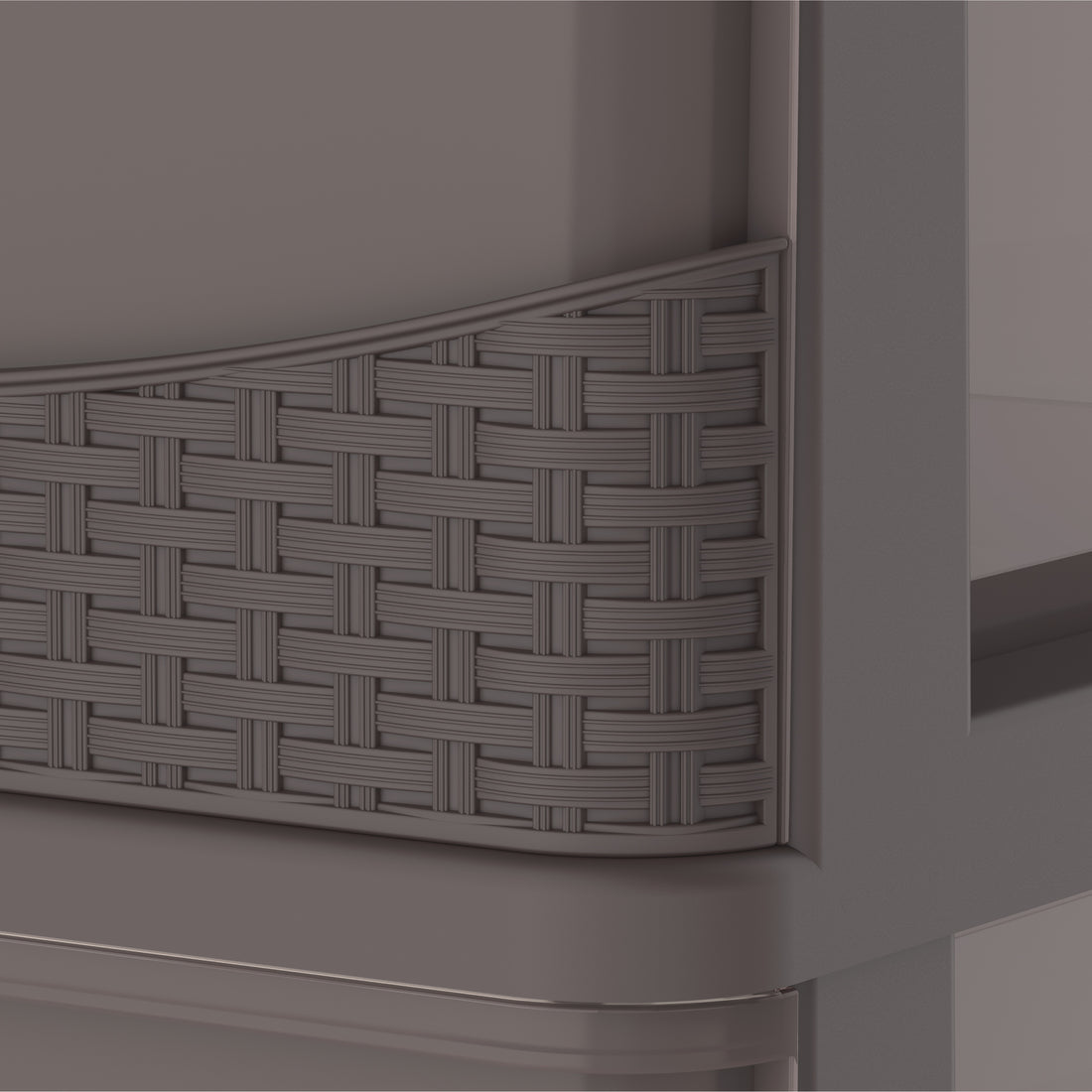 Cedarattan Storage Cabinet 4 with Wheels