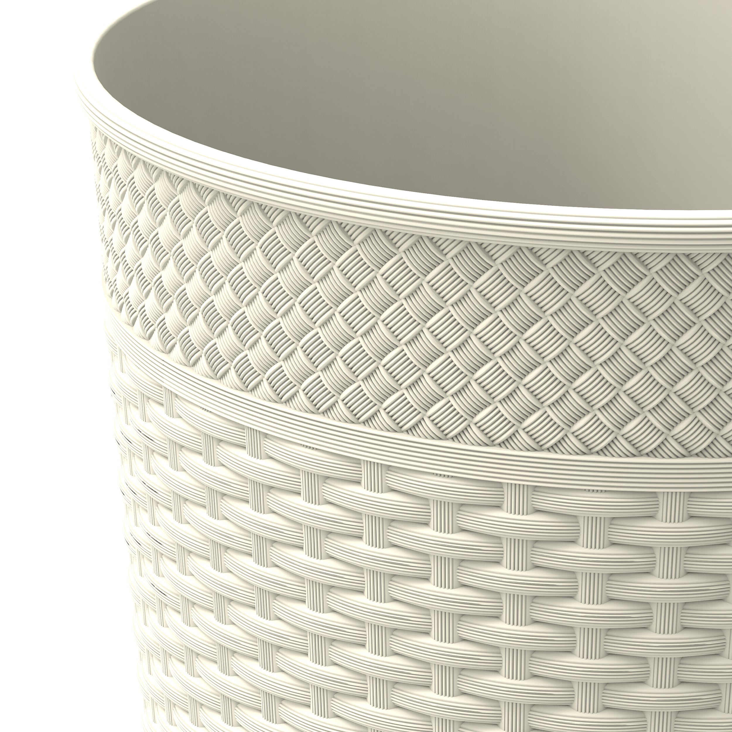 Cedarattan Basket 10L- Cosmoplast KSA