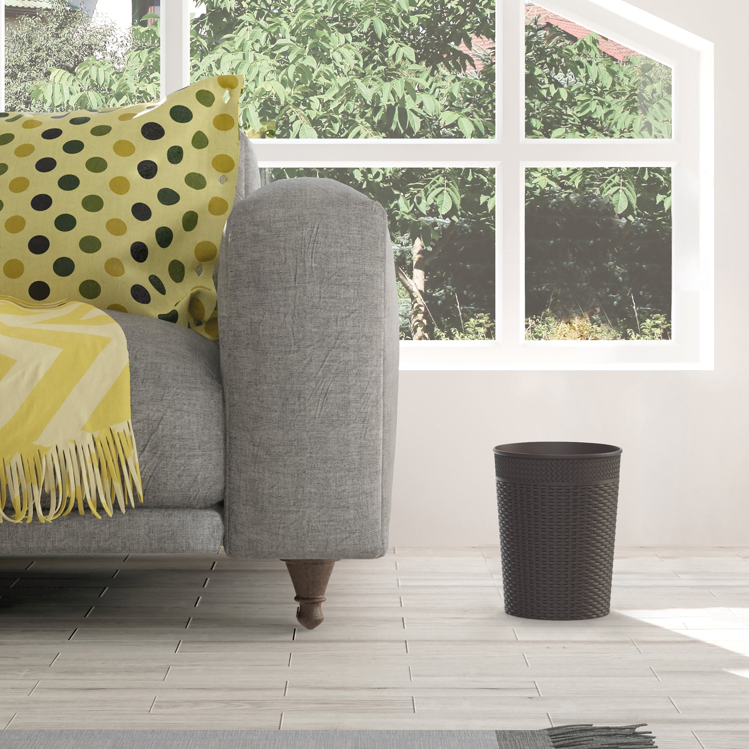 Cedarattan Basket 10L- Cosmoplast KSA