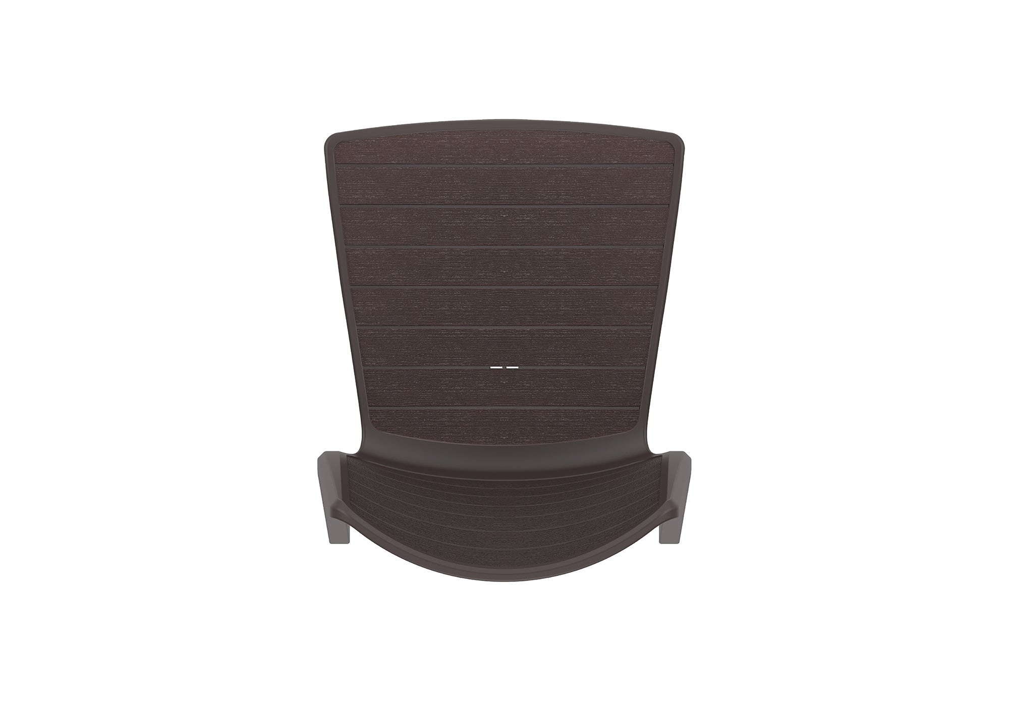 Cedargrain Outdoor Garden Plastic Armless Chair