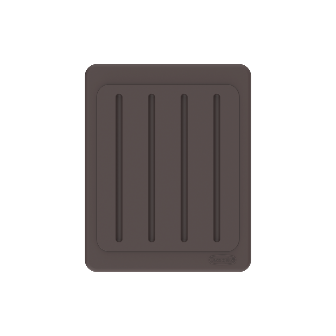 Cedargrain 4 Tiers Storage Cabinet with Drawers & Wheels