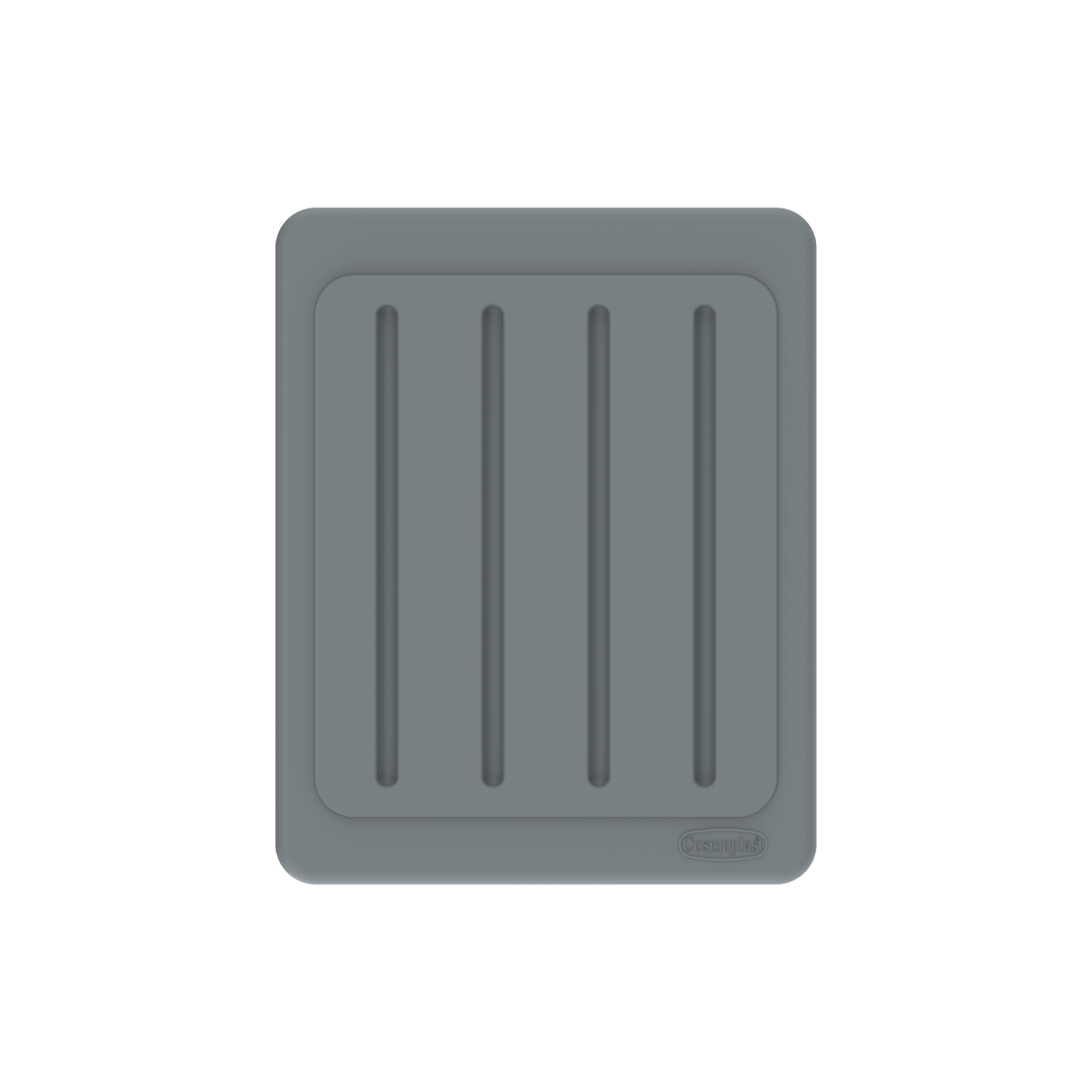 Cedargrain 4 Tiers Storage Cabinet with Drawers & Wheels