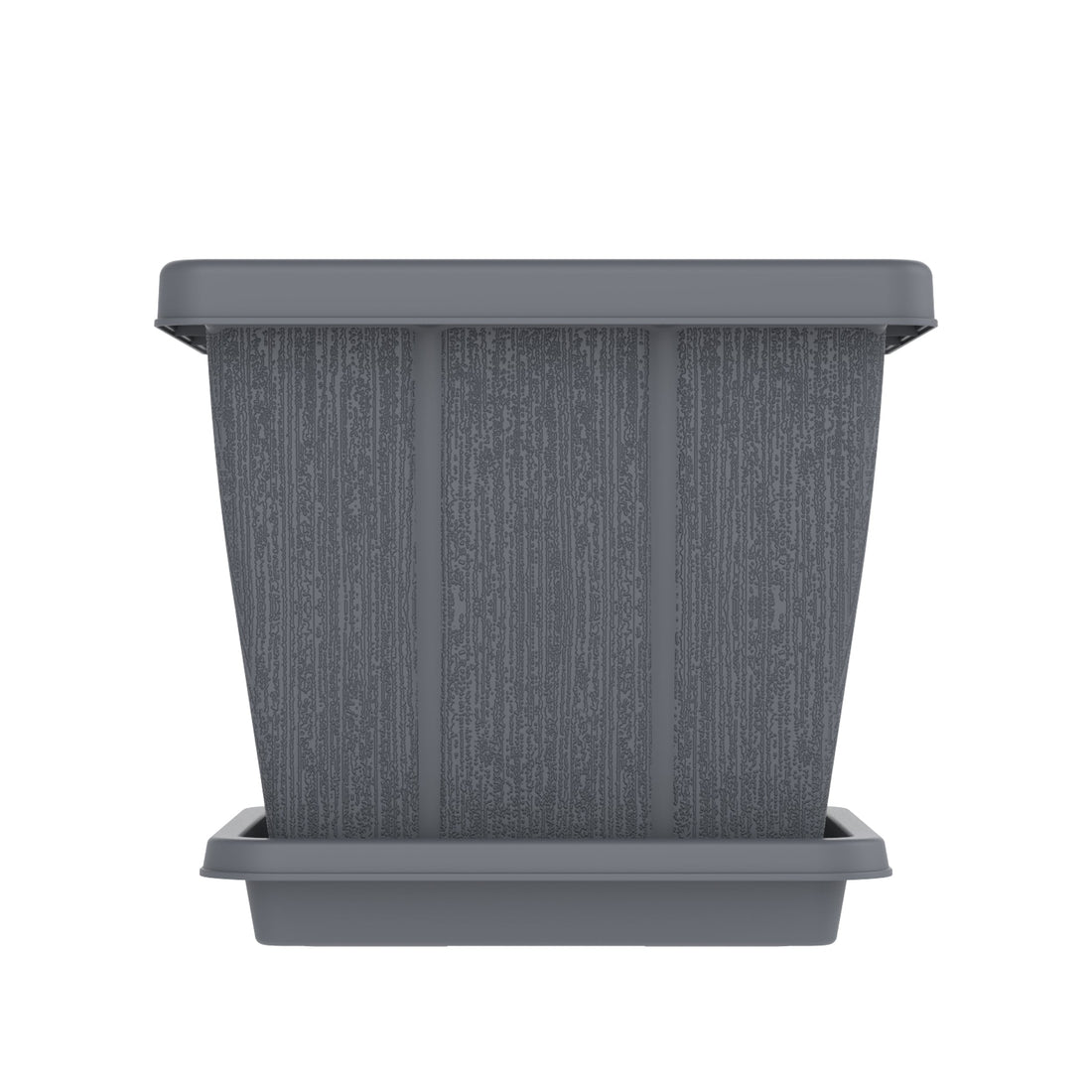 30L Cedargrain Square Planter with Tray