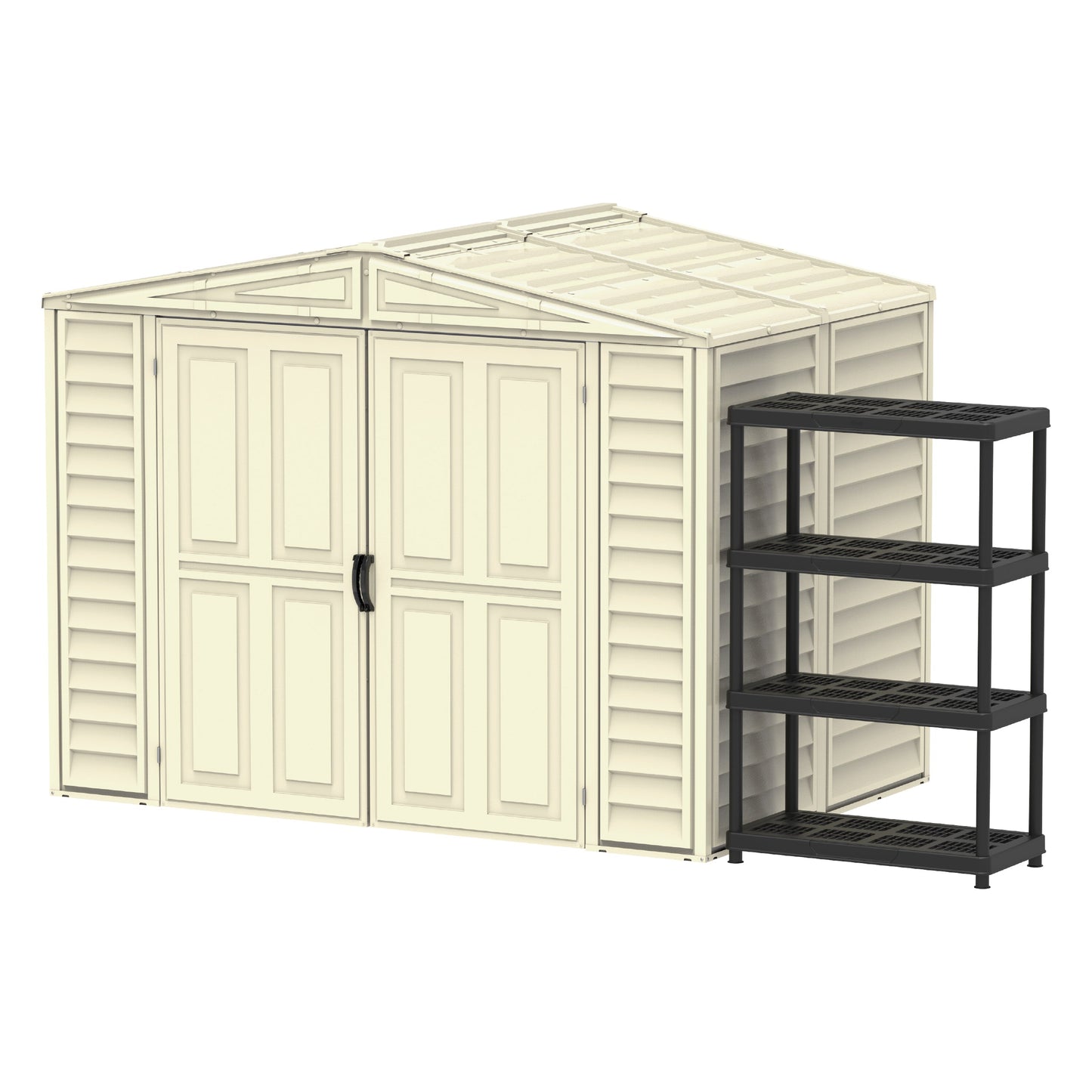 Walk-in Garden & Outdoor Storage Shed 8x5.5ft- Cosmoplast KSA