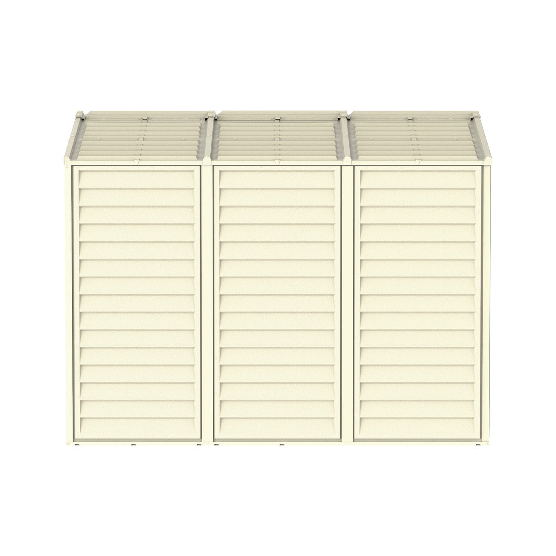 Outdoor & Garden Walk-in Storage Shed 8x8ft- Cosmoplast KSA