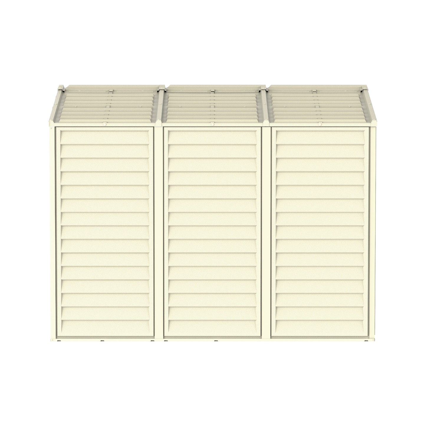 Outdoor & Garden Walk-in Storage Shed 8x8ft- Cosmoplast KSA