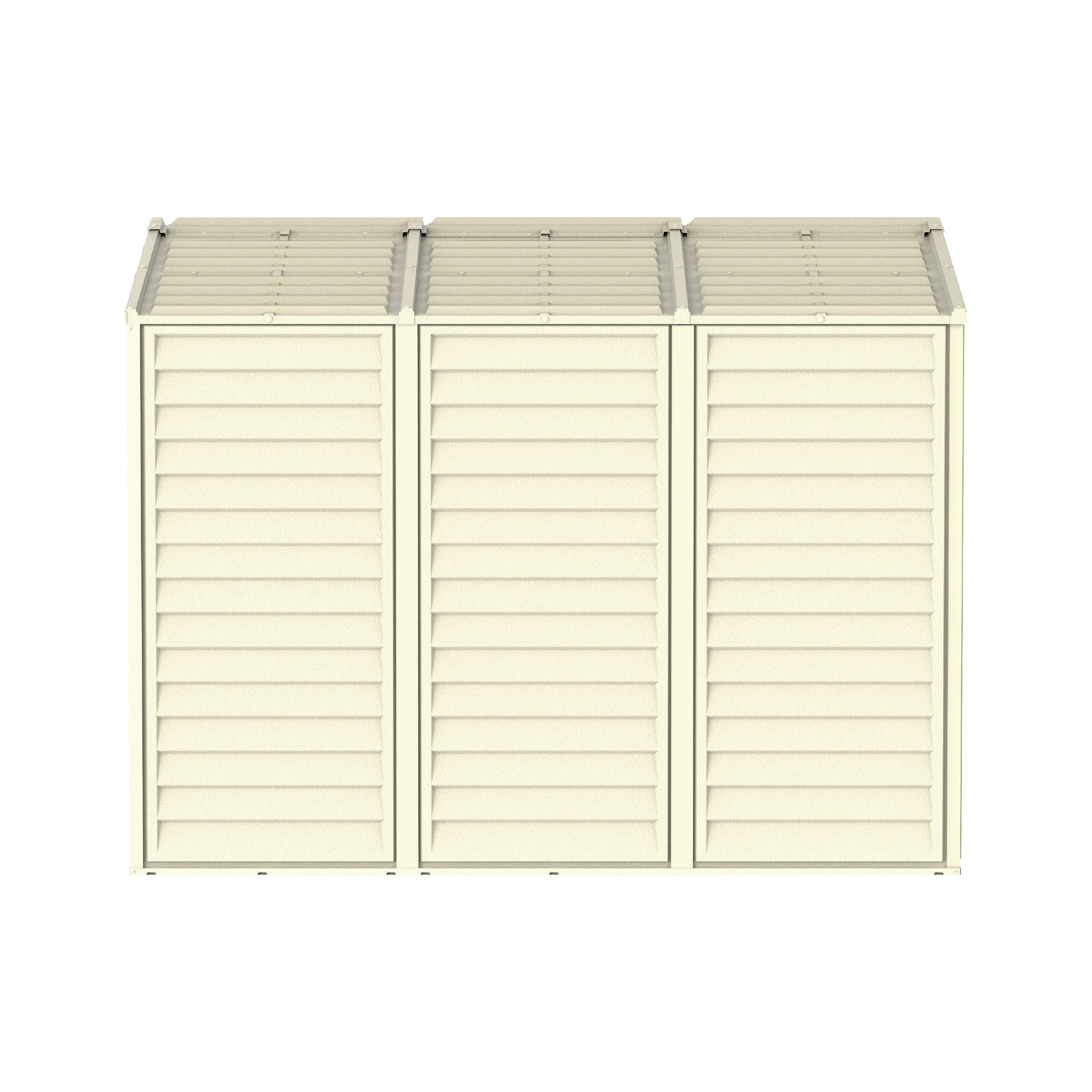 Outdoor & Garden Walk-in Storage Shed 8x8ft- Cosmoplast KSA