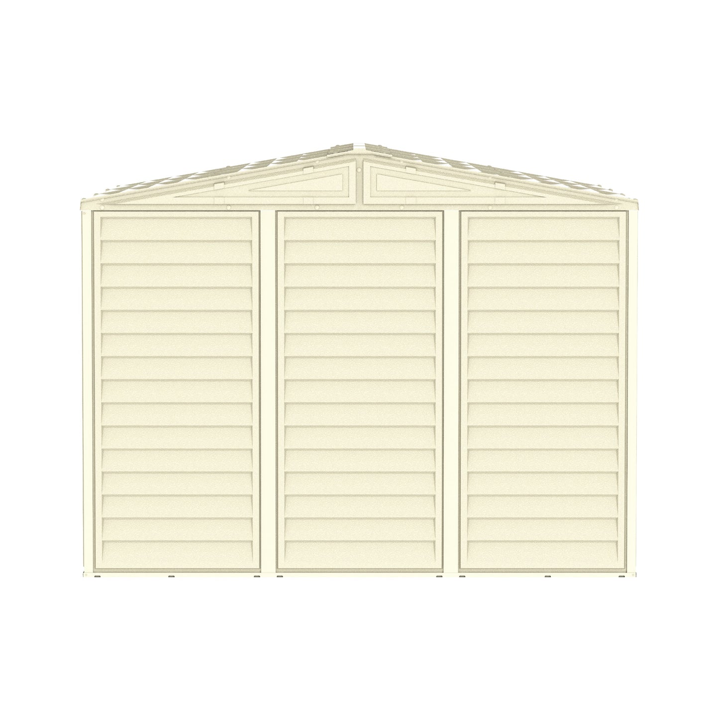 Outdoor & Garden Walk-in Storage Shed 8x8ft- Cosmoplast KSA