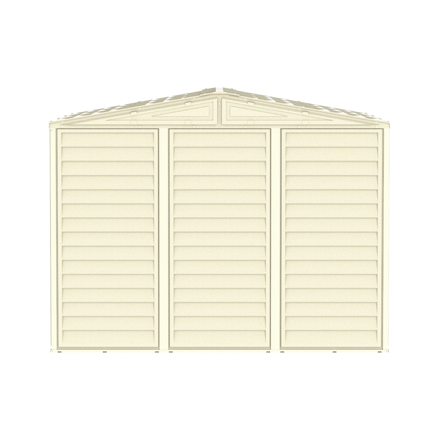 Outdoor & Garden Walk-in Storage Shed 8x8ft- Cosmoplast KSA