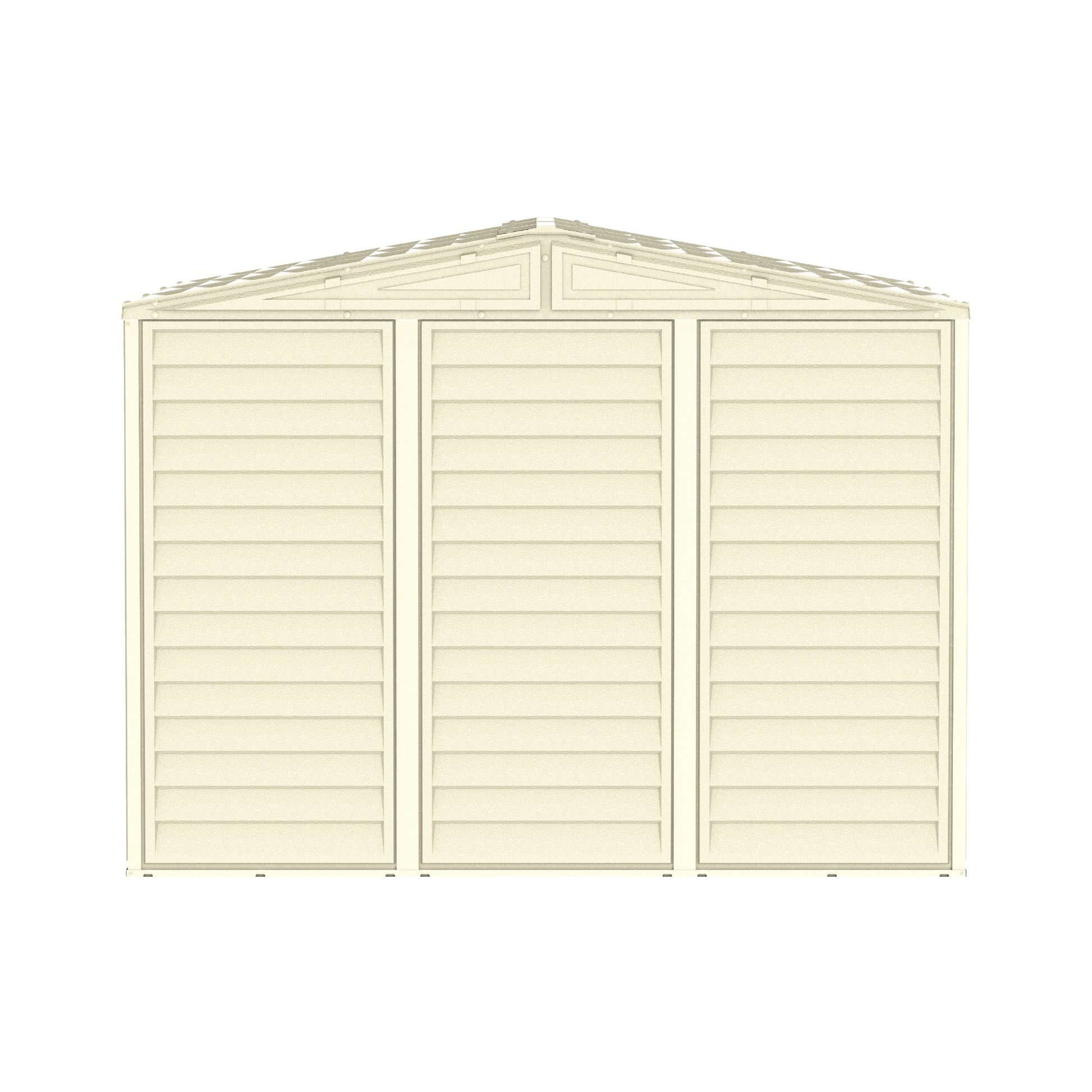 Outdoor & Garden Walk-in Storage Shed 8x8ft- Cosmoplast KSA