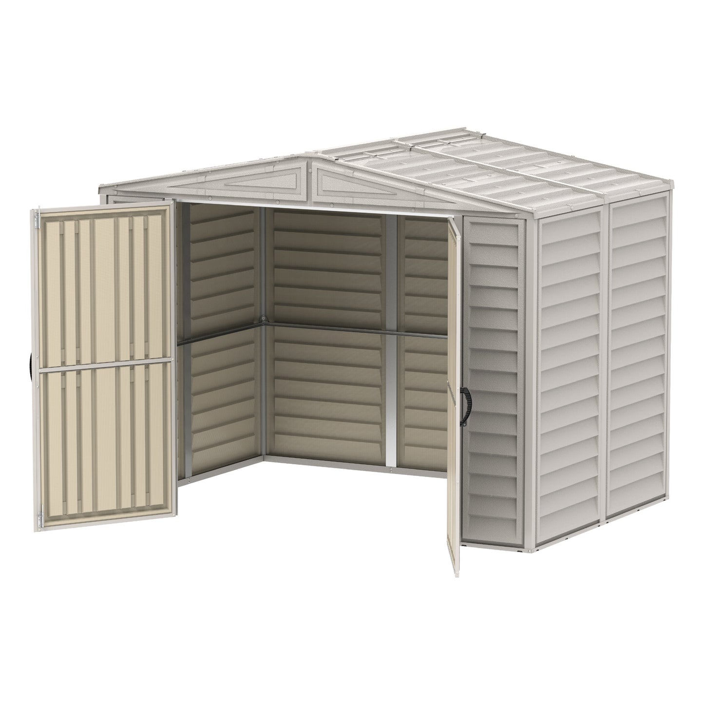 Walk-in Garden & Outdoor Storage Shed 8x5.5ft- Cosmoplast KSA