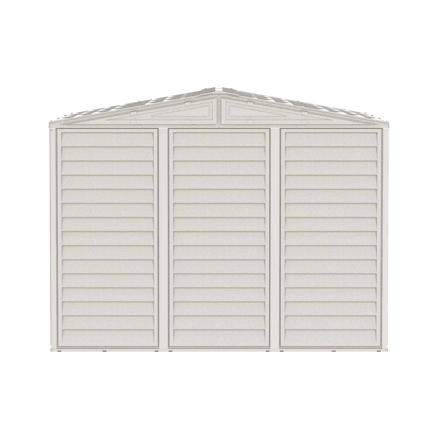 Outdoor & Garden Walk-in Storage Shed 8x8ft- Cosmoplast KSA