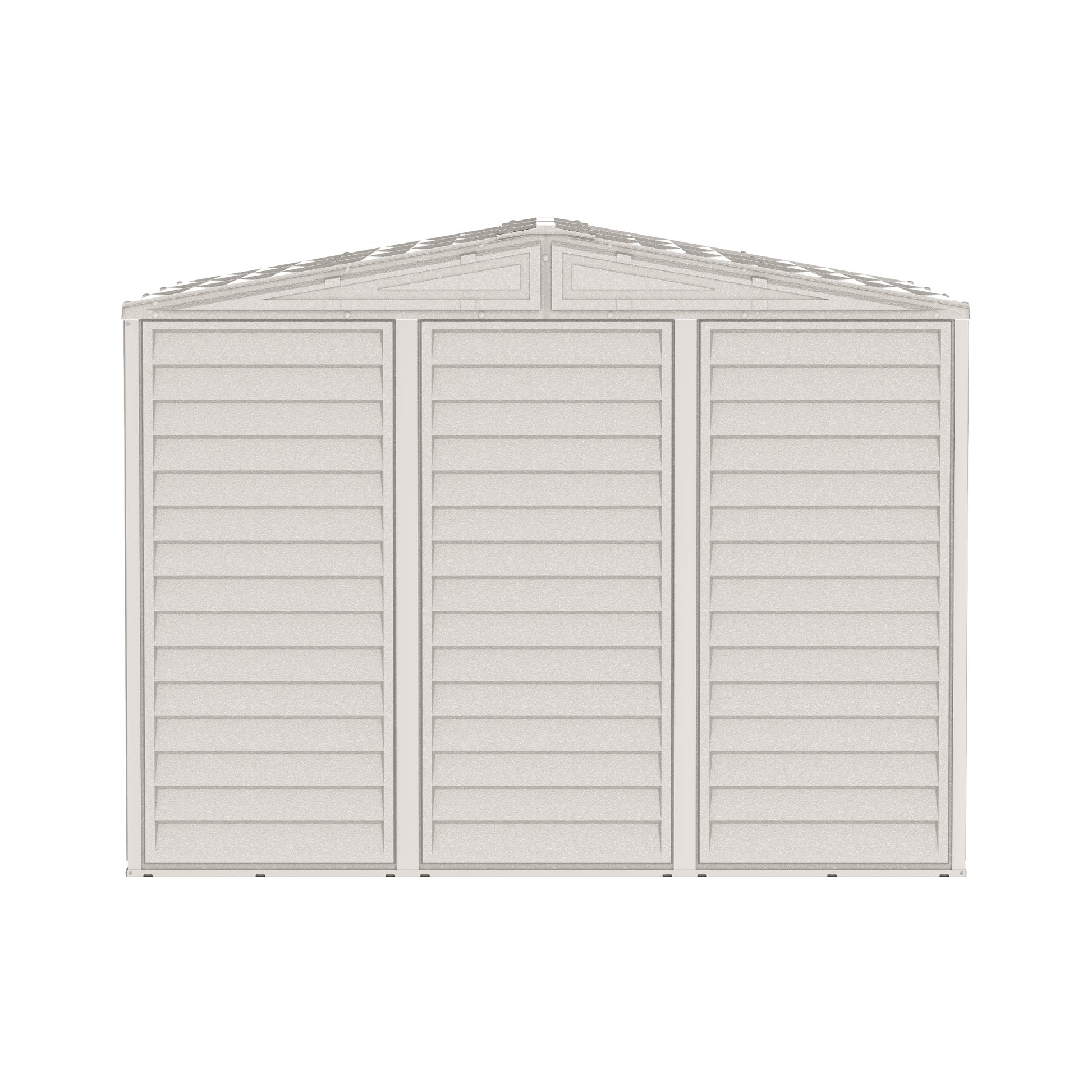 Outdoor & Garden Walk-in Storage Shed 8x8ft- Cosmoplast KSA