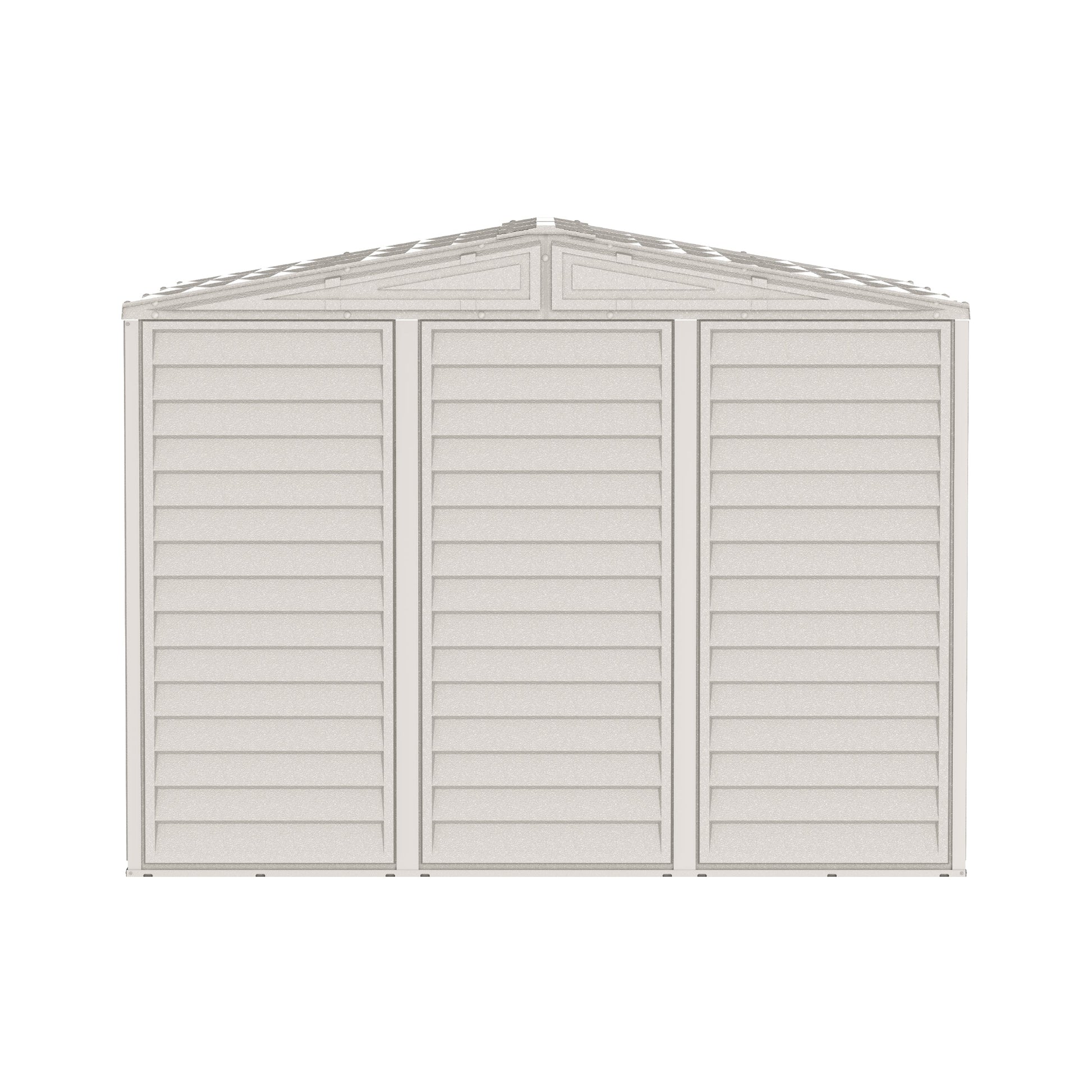 Outdoor & Garden Walk-in Storage Shed 8x8ft- Cosmoplast KSA