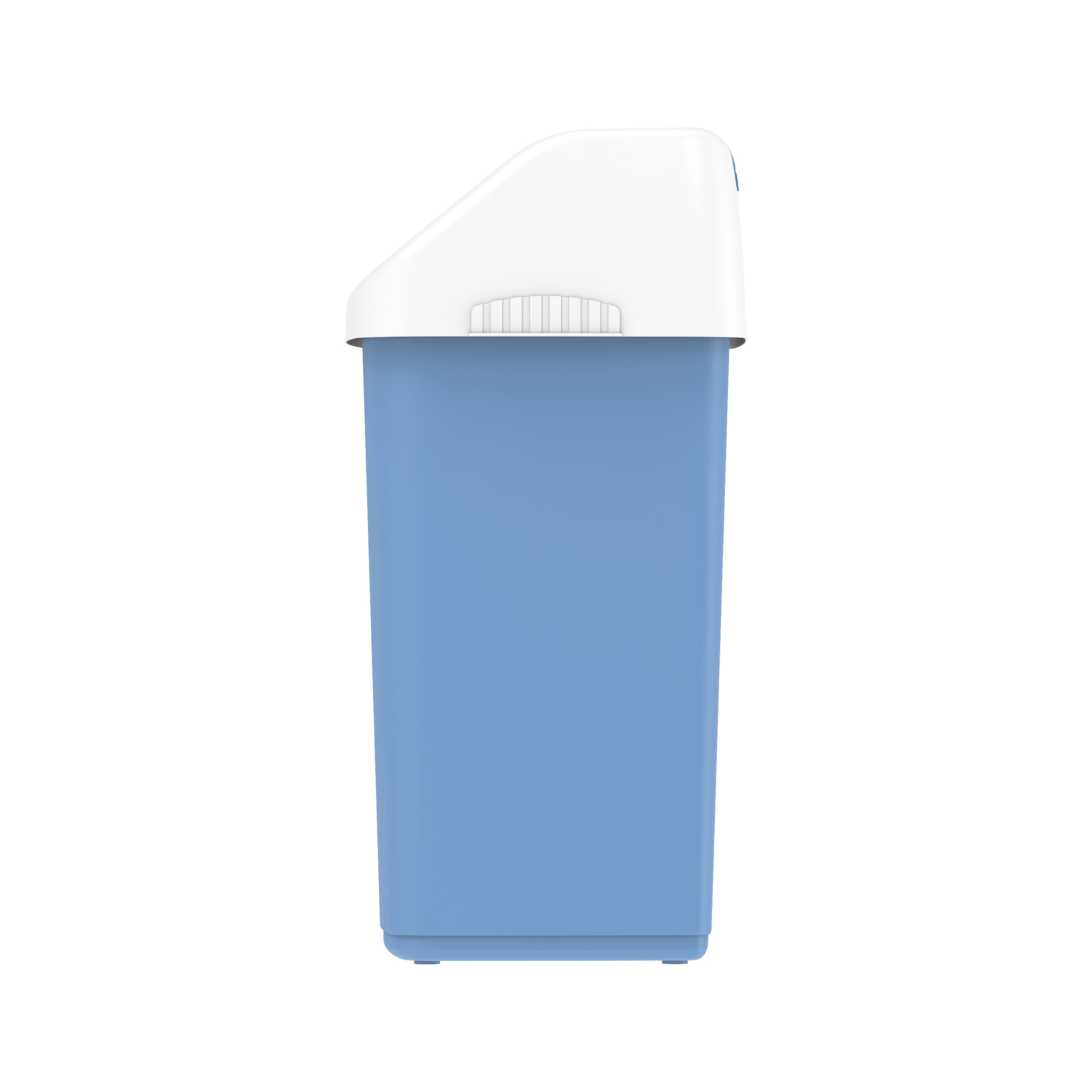 46L Flip-top Waste Bin with Swing Lid