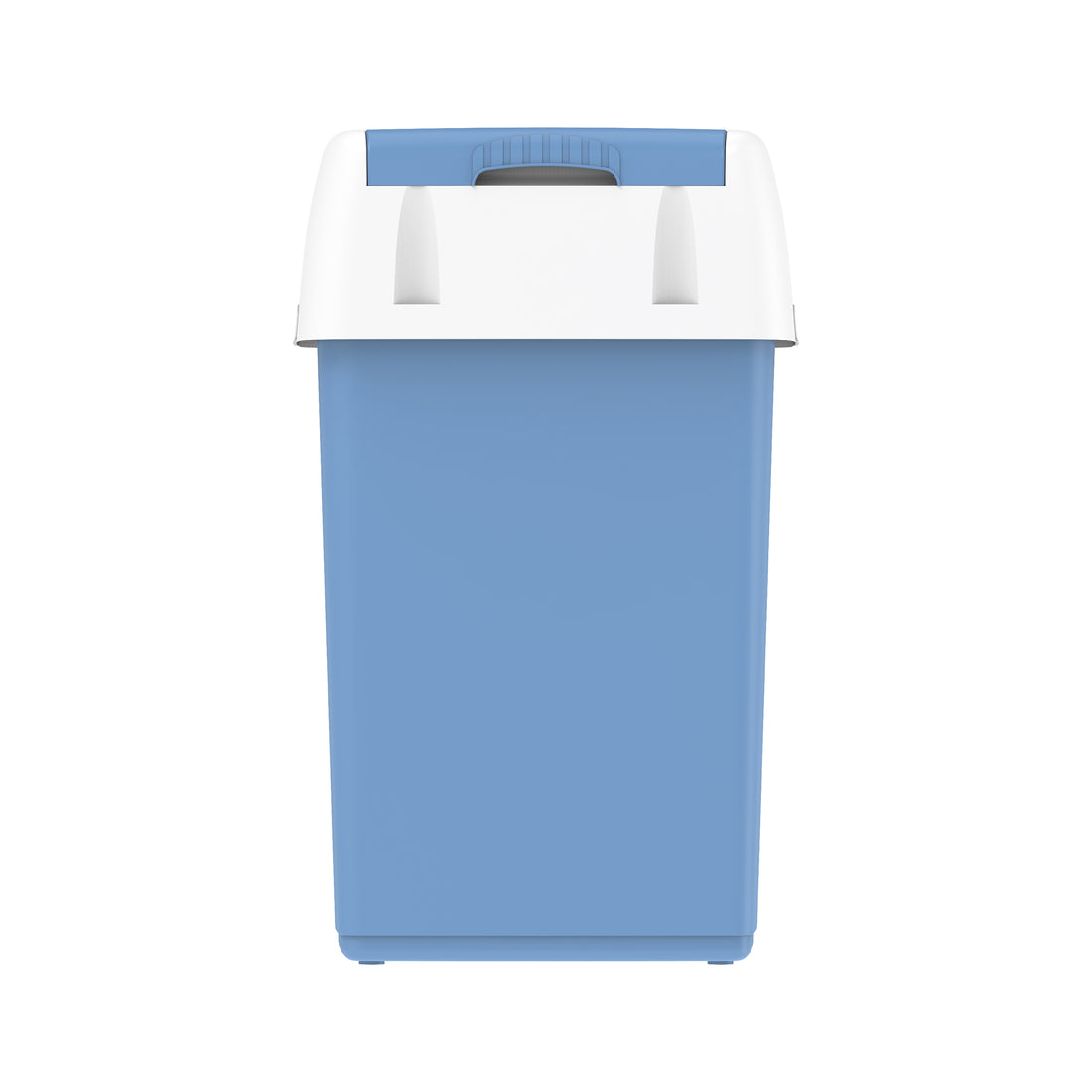 46L Flip-top Waste Bin with Swing Lid