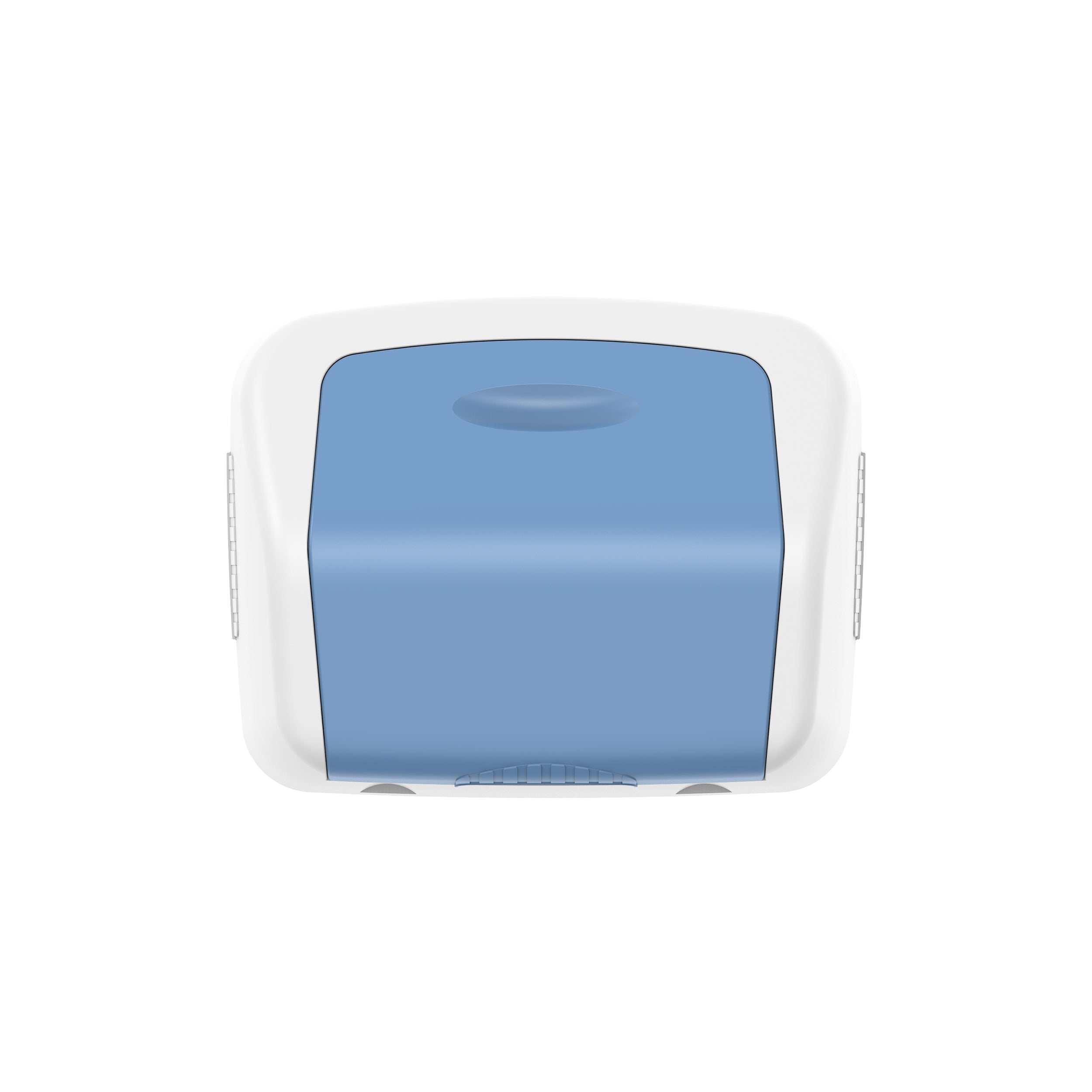 46L Flip-top Waste Bin with Swing Lid