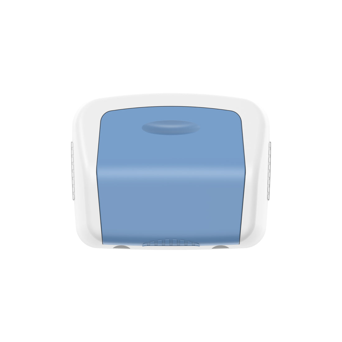 46L Flip-top Waste Bin with Swing Lid