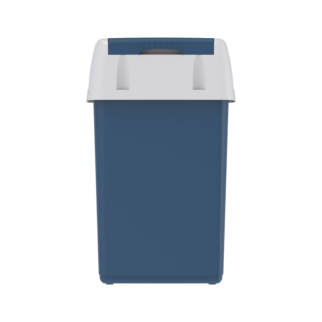 46L Flip-top Waste Bin with Swing Lid