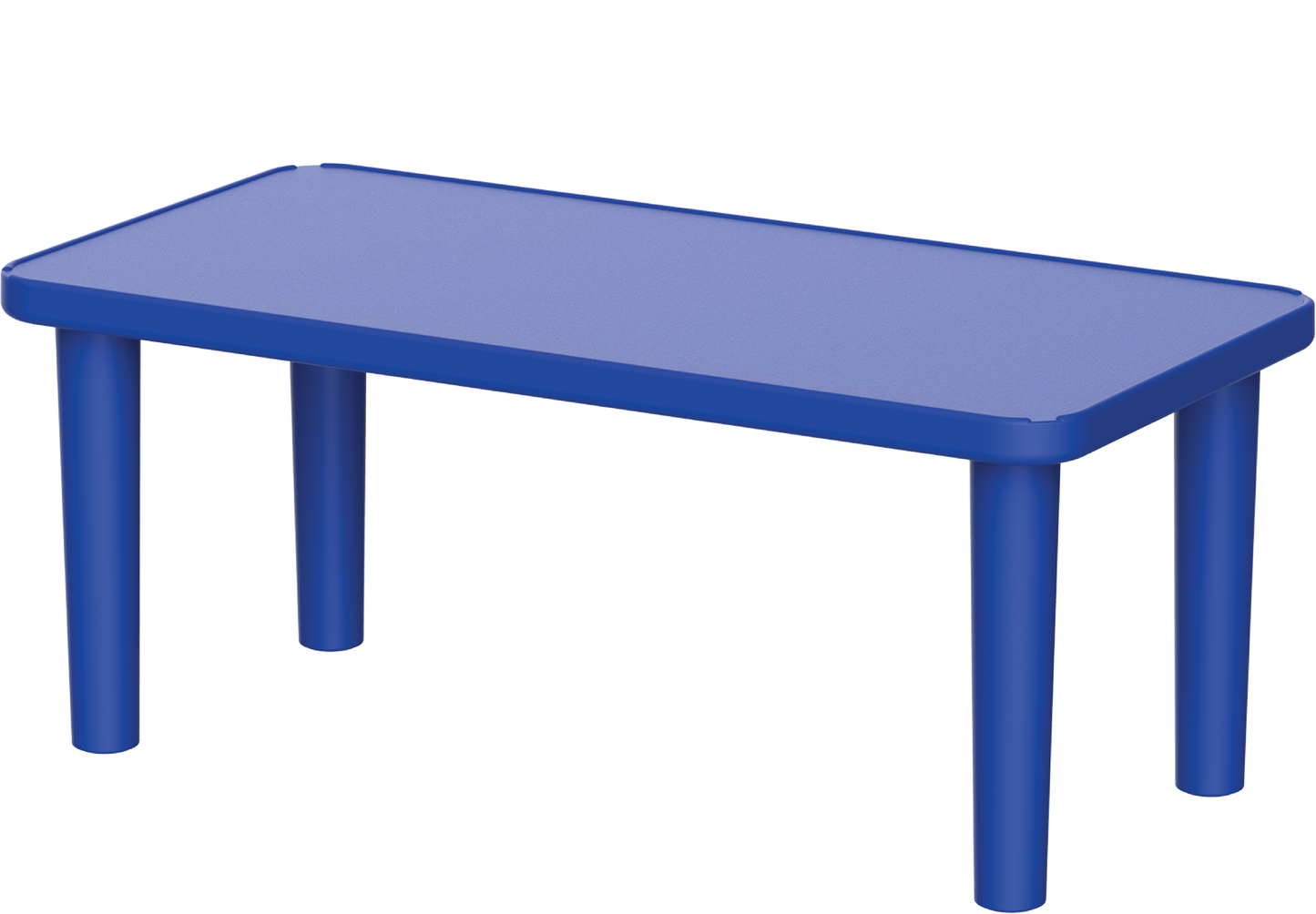 طاولة مستطيل رياض الأطفال ذات 6 مقاعد