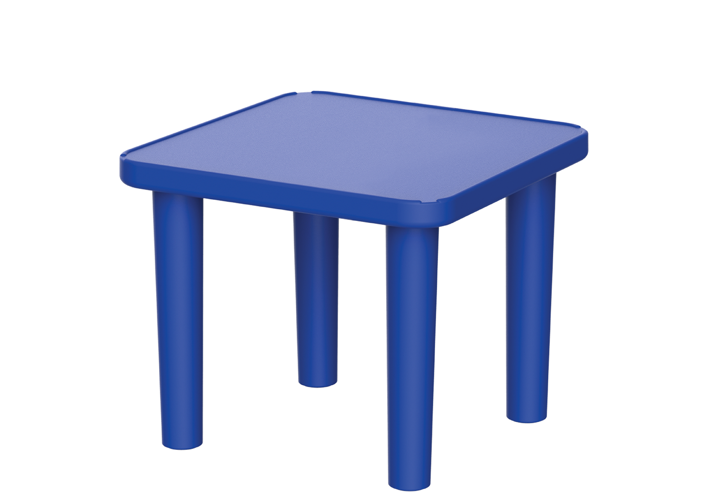 طاولة رياض أطفال مربعة ذات 4 مقاعد