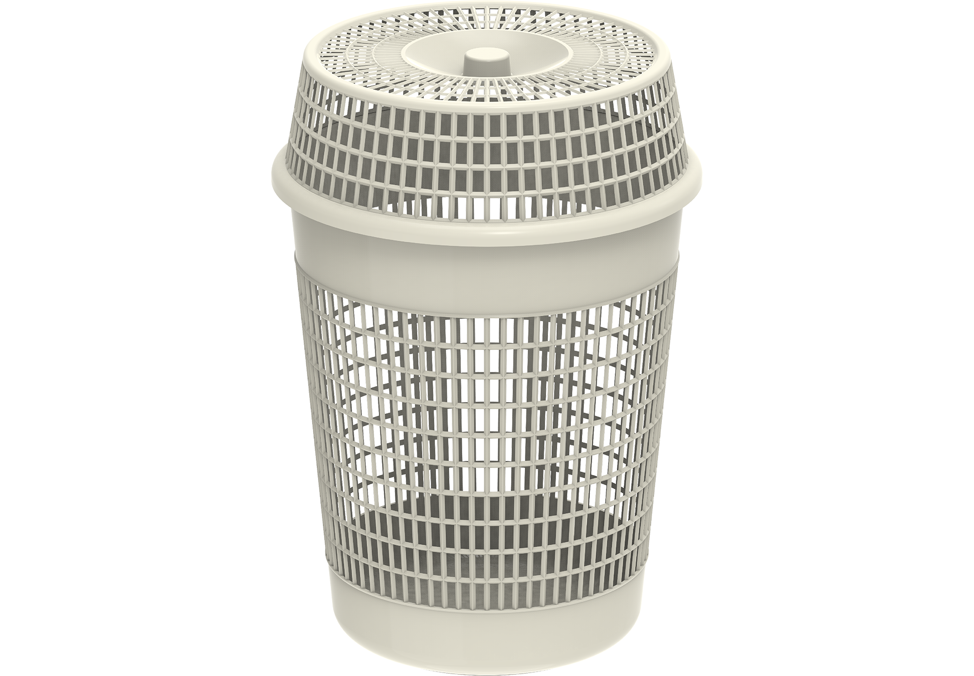 65L Round Tall Laundry Bin