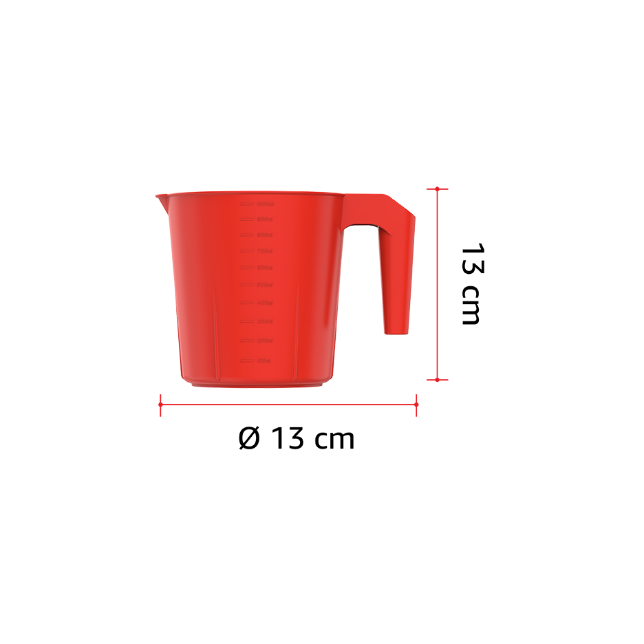 1L Plastic Mug