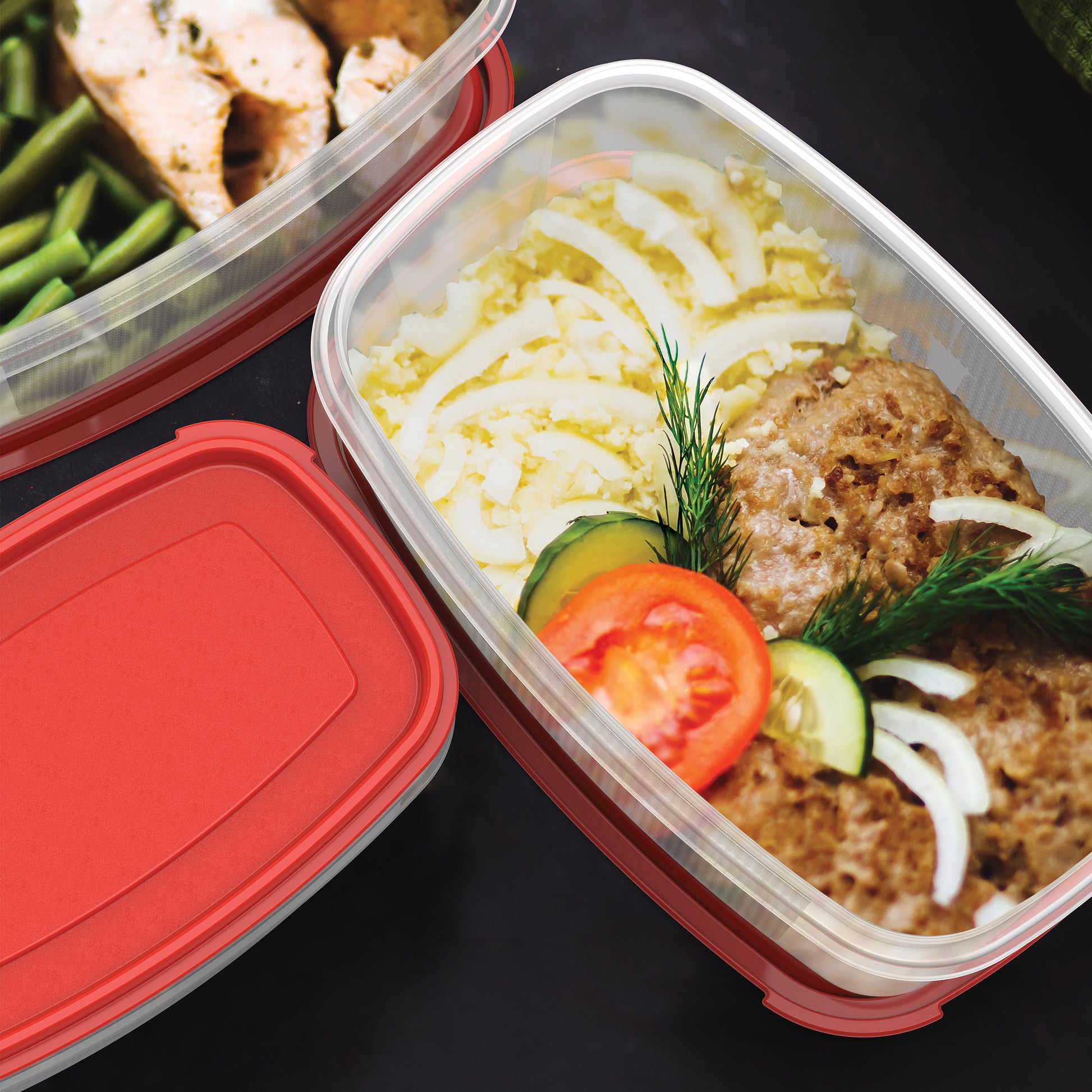 Oval Food Storage Containers Pack