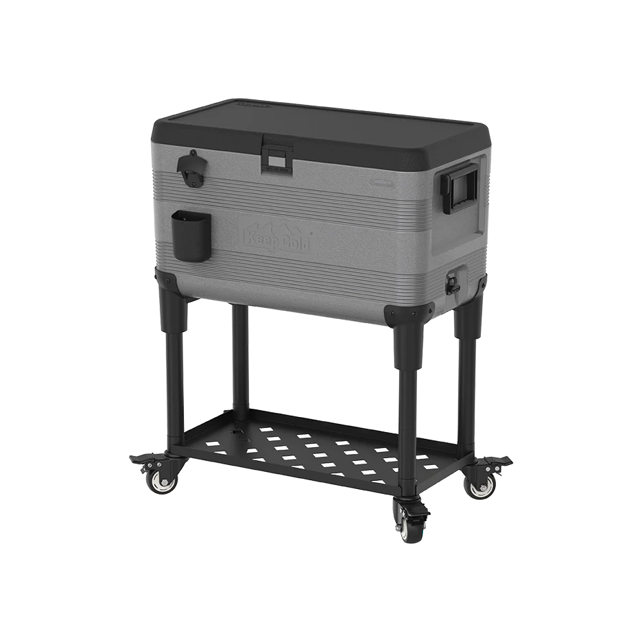 KeepCold  Icebox Cart with Wheels