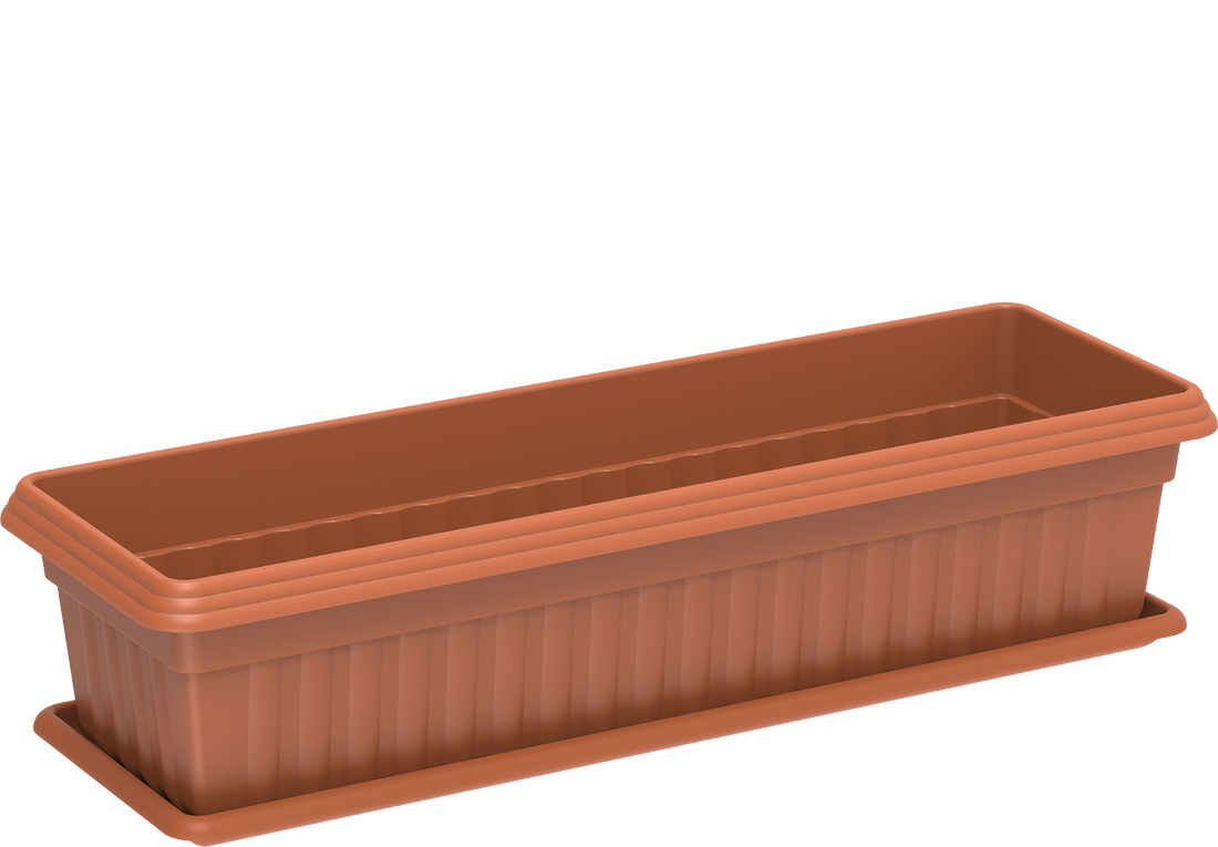 25" Large Exotica Planter with Tray