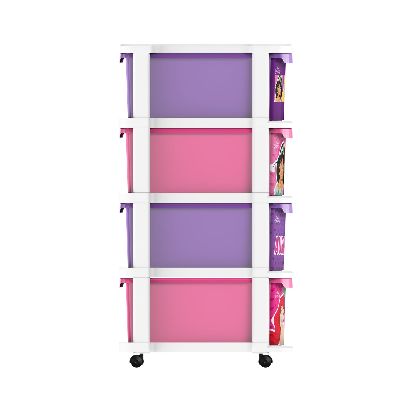 Cosmoplast Disney Princess Multipurpose Storage Cabinet 4