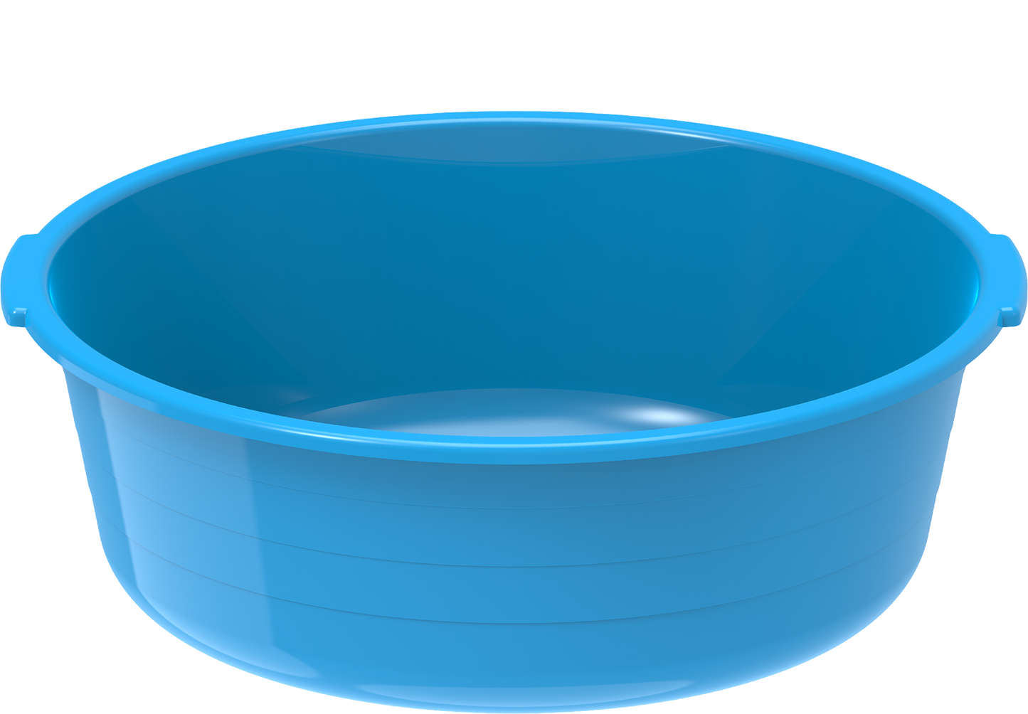 Plastic Round Basin 10" 3.5L- Cosmoplast KSA