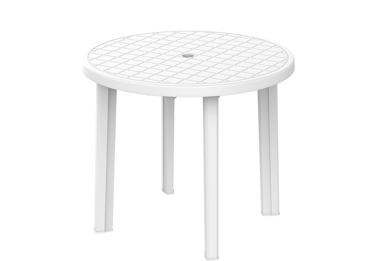 Round Garden Table 85 cm
