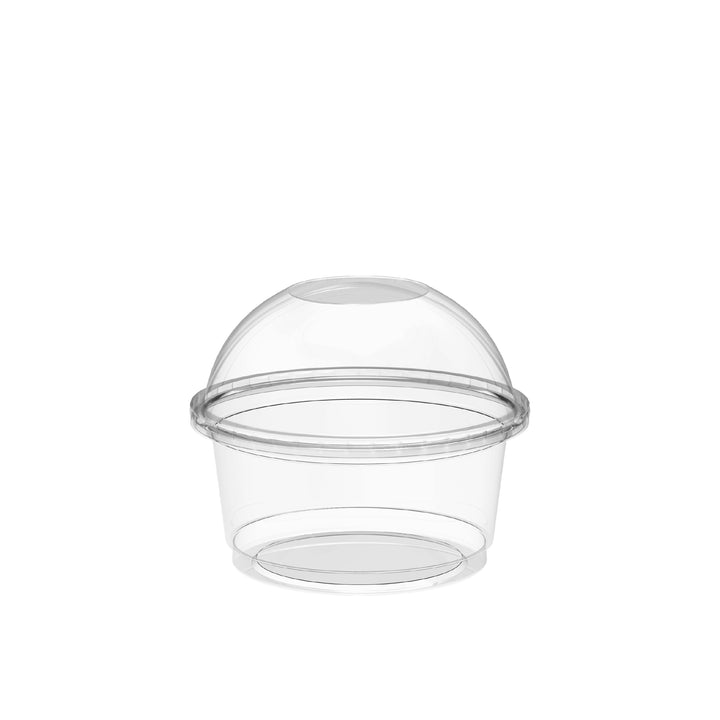 150 ml Carton of 1000 Dessert Scoop Cup Containers with Dome Lids