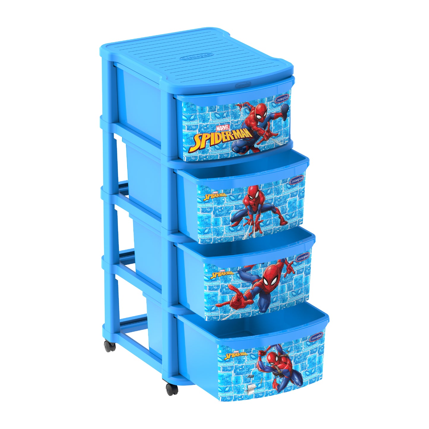 Cosmoplast Disney Marvel Spider Man Multipurpose Storage Cabinet 4