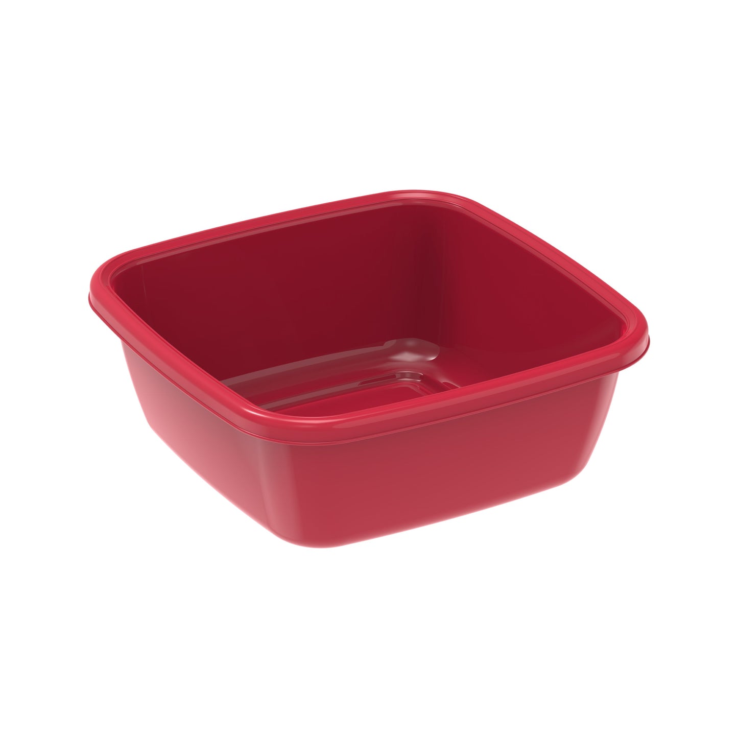 12L Square Plastic Basin Tub