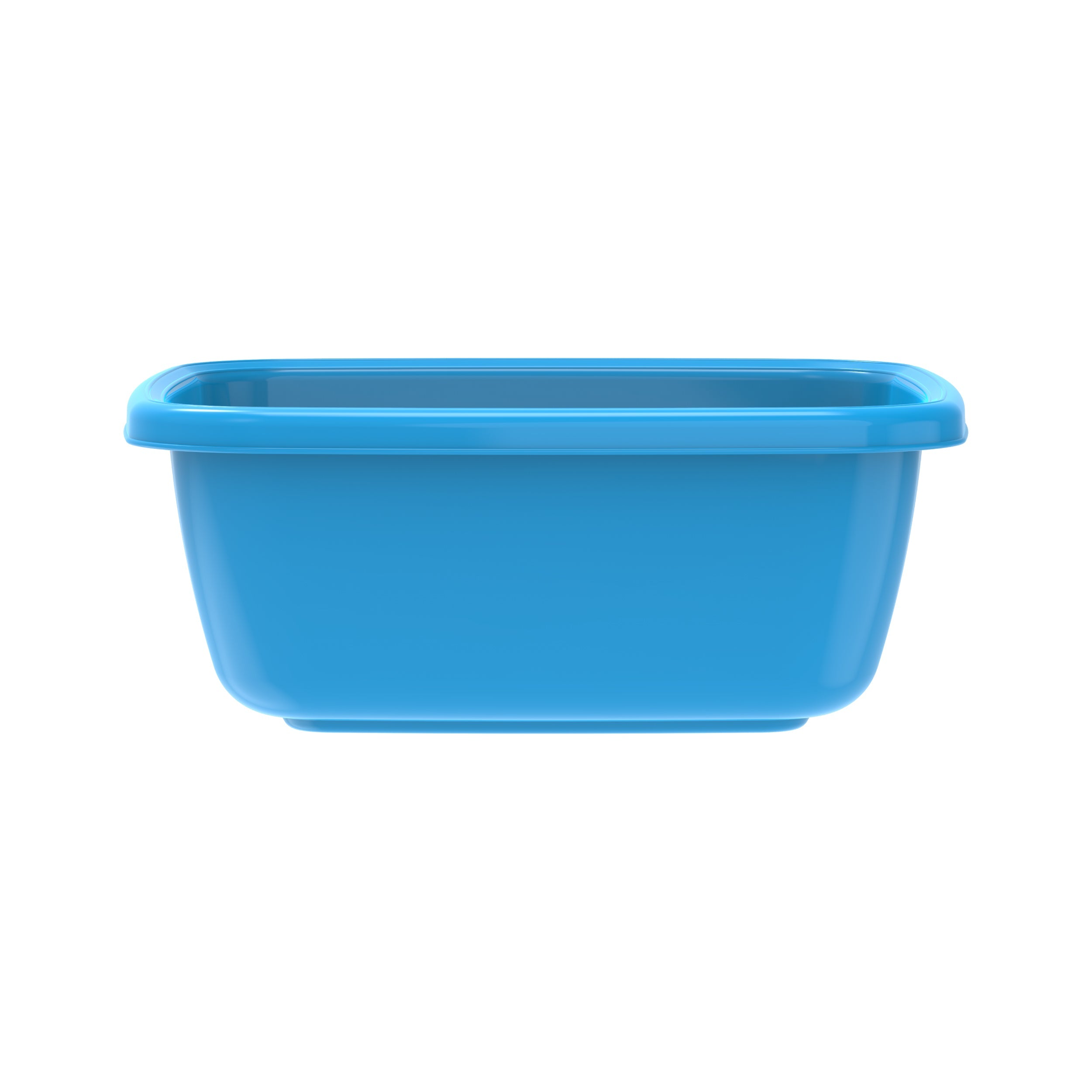 9L Square Plastic Basin Tub