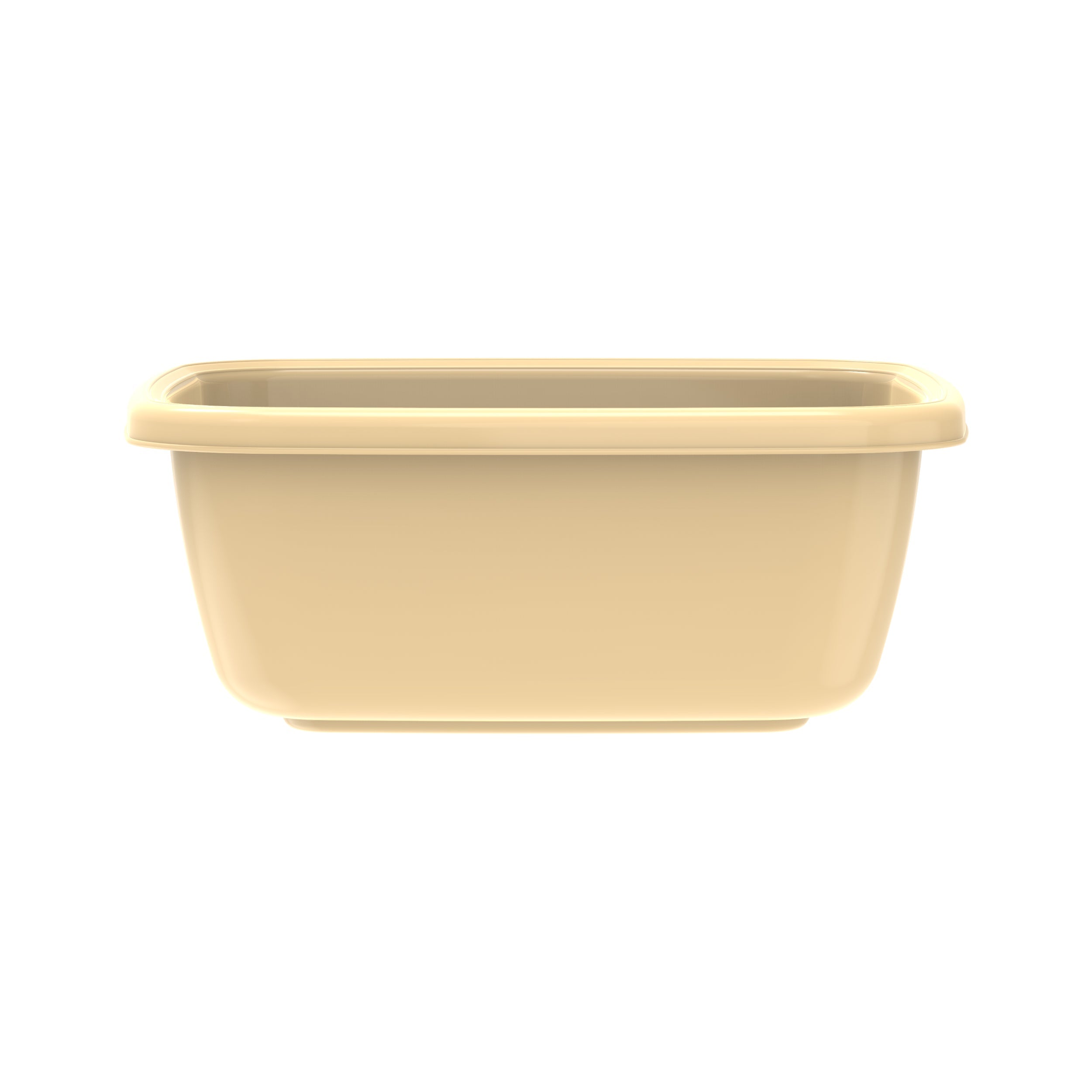 9L Square Plastic Basin Tub