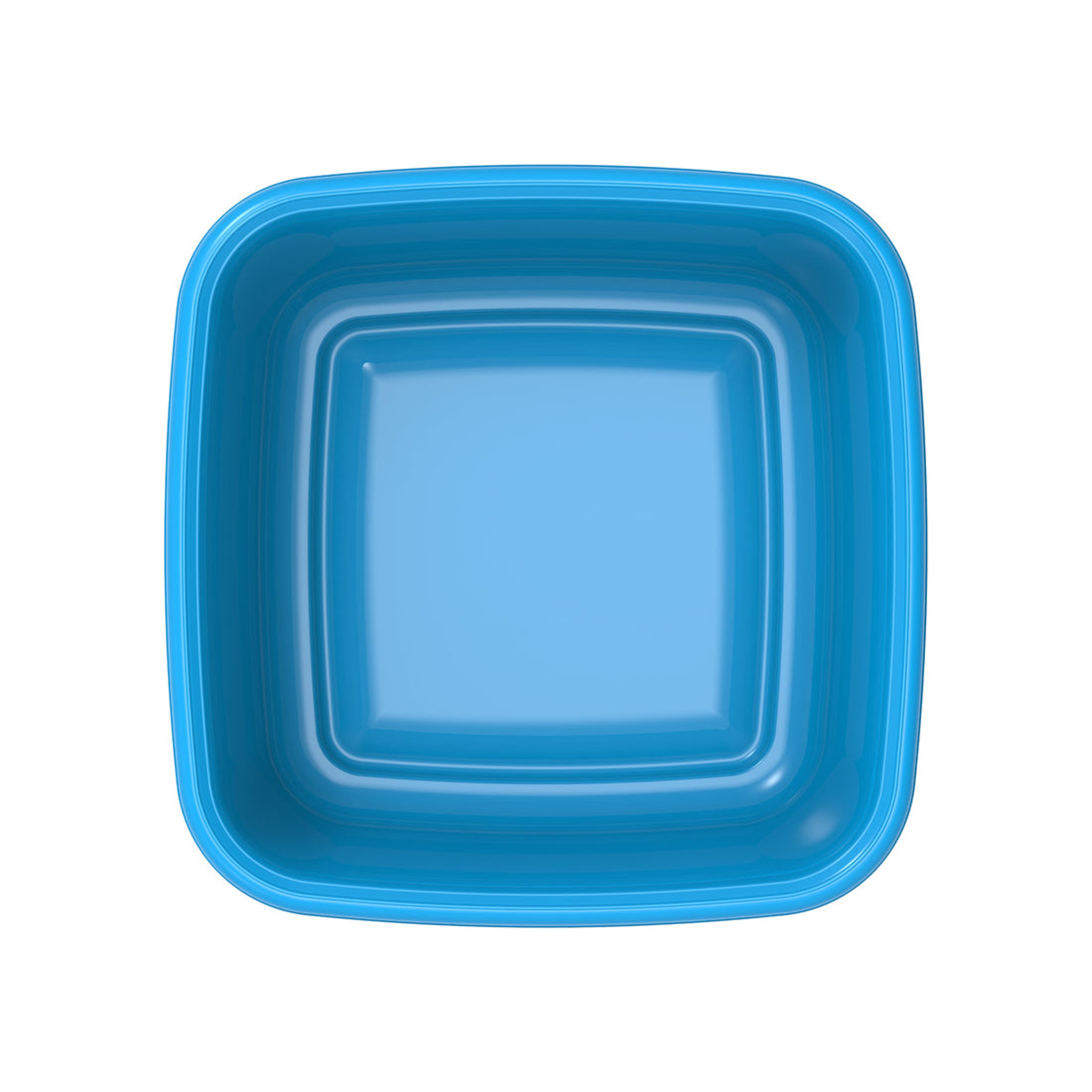 9L Square Plastic Basin Tub